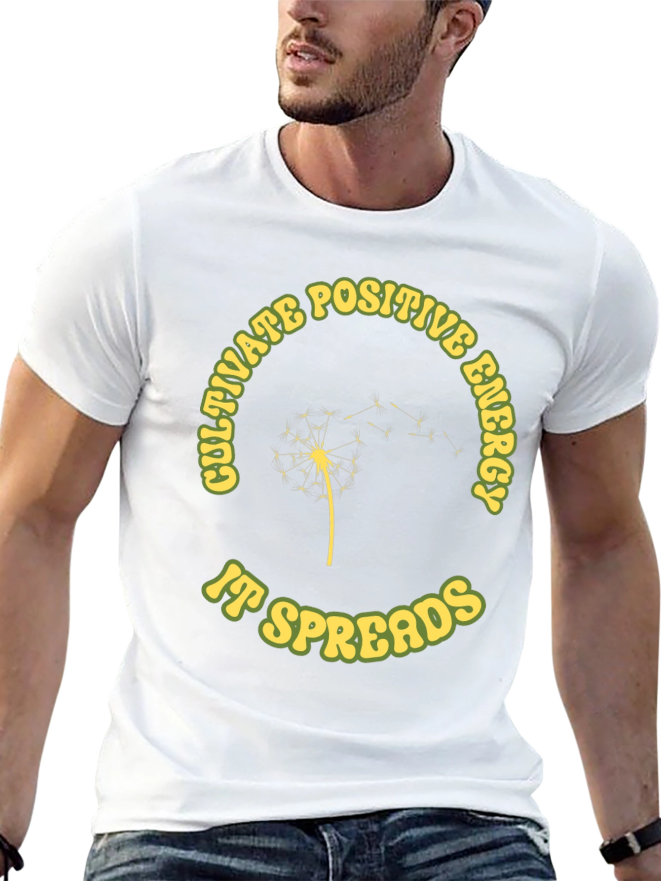 Cultivate Positive Energy Graphic Tee