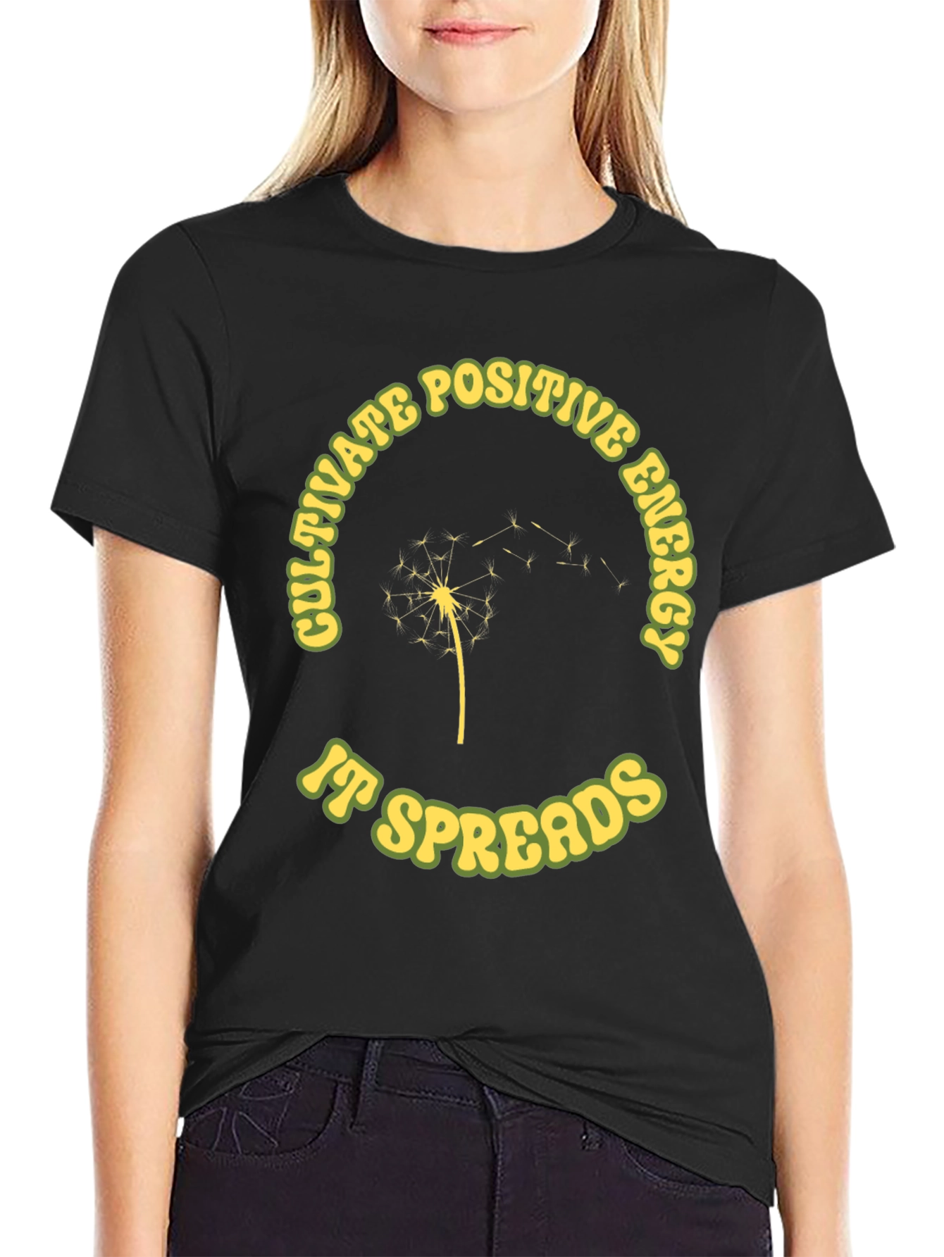 Cultivate Positive Energy Graphic Tee