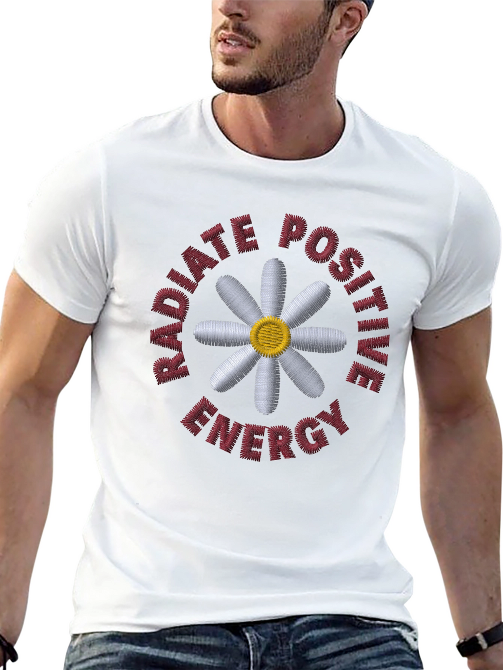 Radiate Positive Energy Graphic Tee