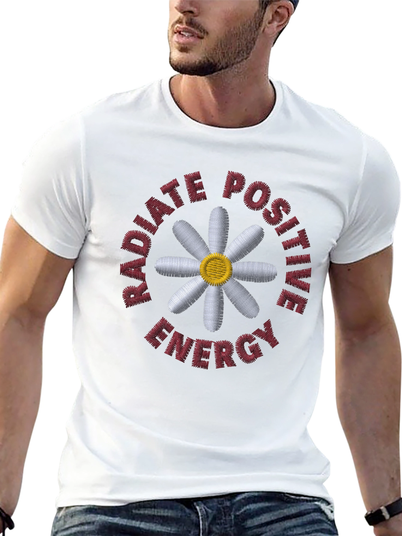 Radiate Positive Energy Graphic Tee