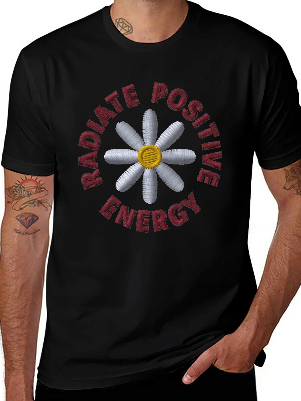 Radiate Positive Energy Graphic Tee