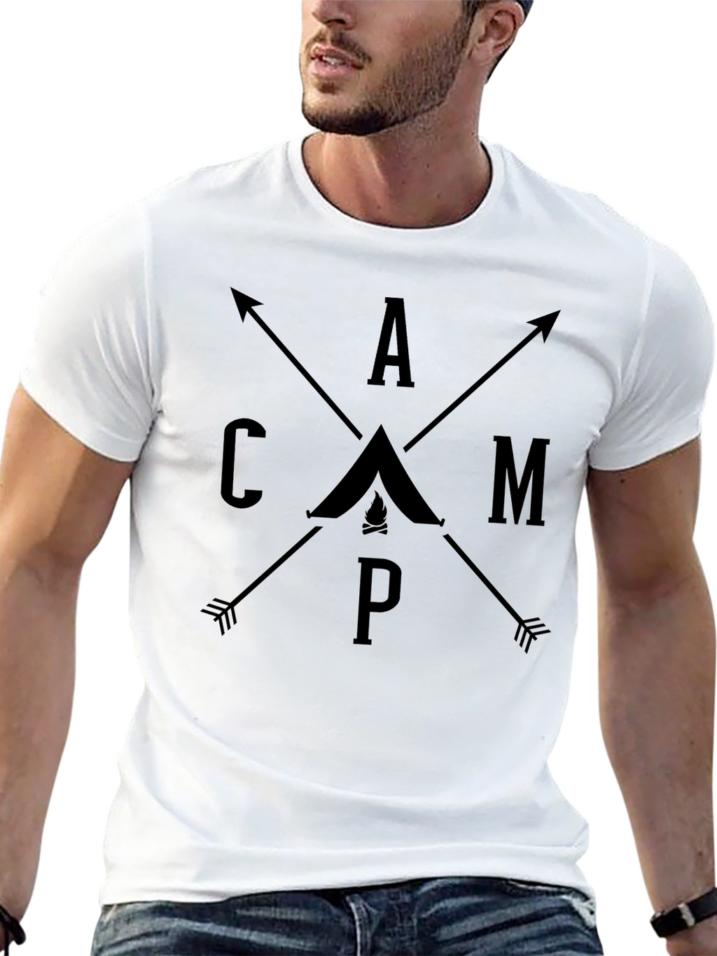Camp Arrow Graphic T-Shirt