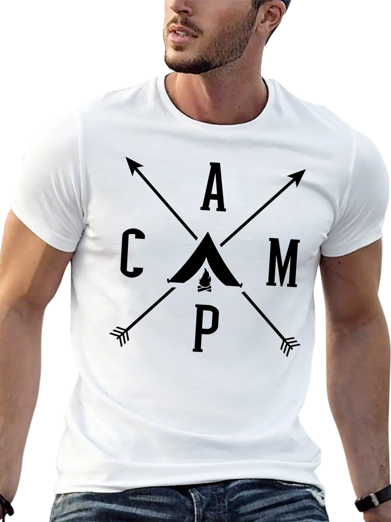 Camp Arrow Graphic T-Shirt