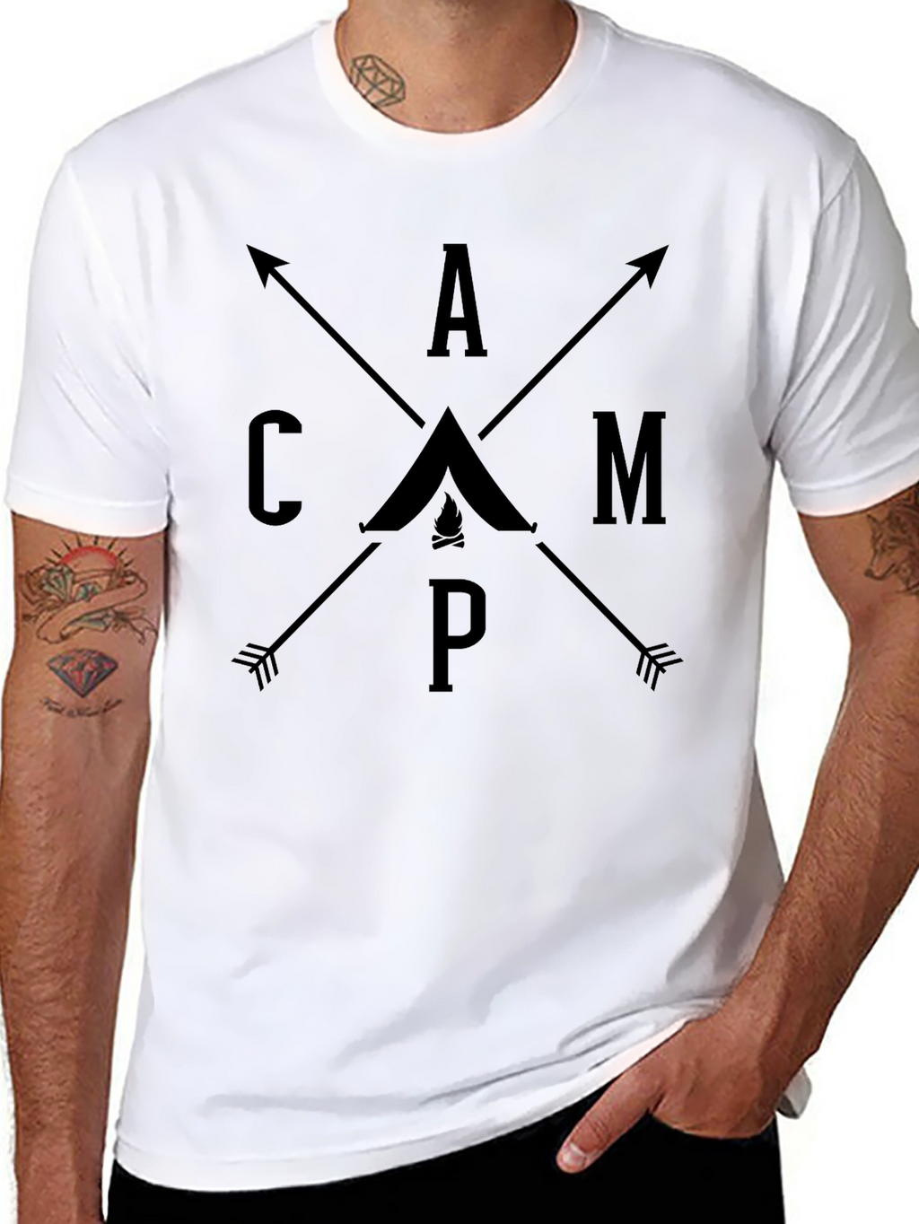 Camp Arrow Graphic T-Shirt