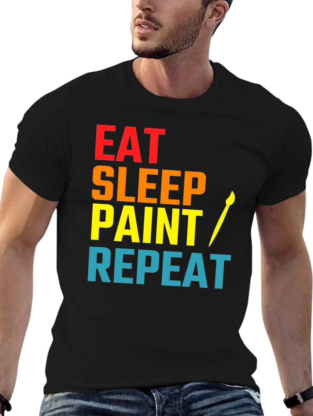 Eat Sleep Paint Repeat T-Shirt
