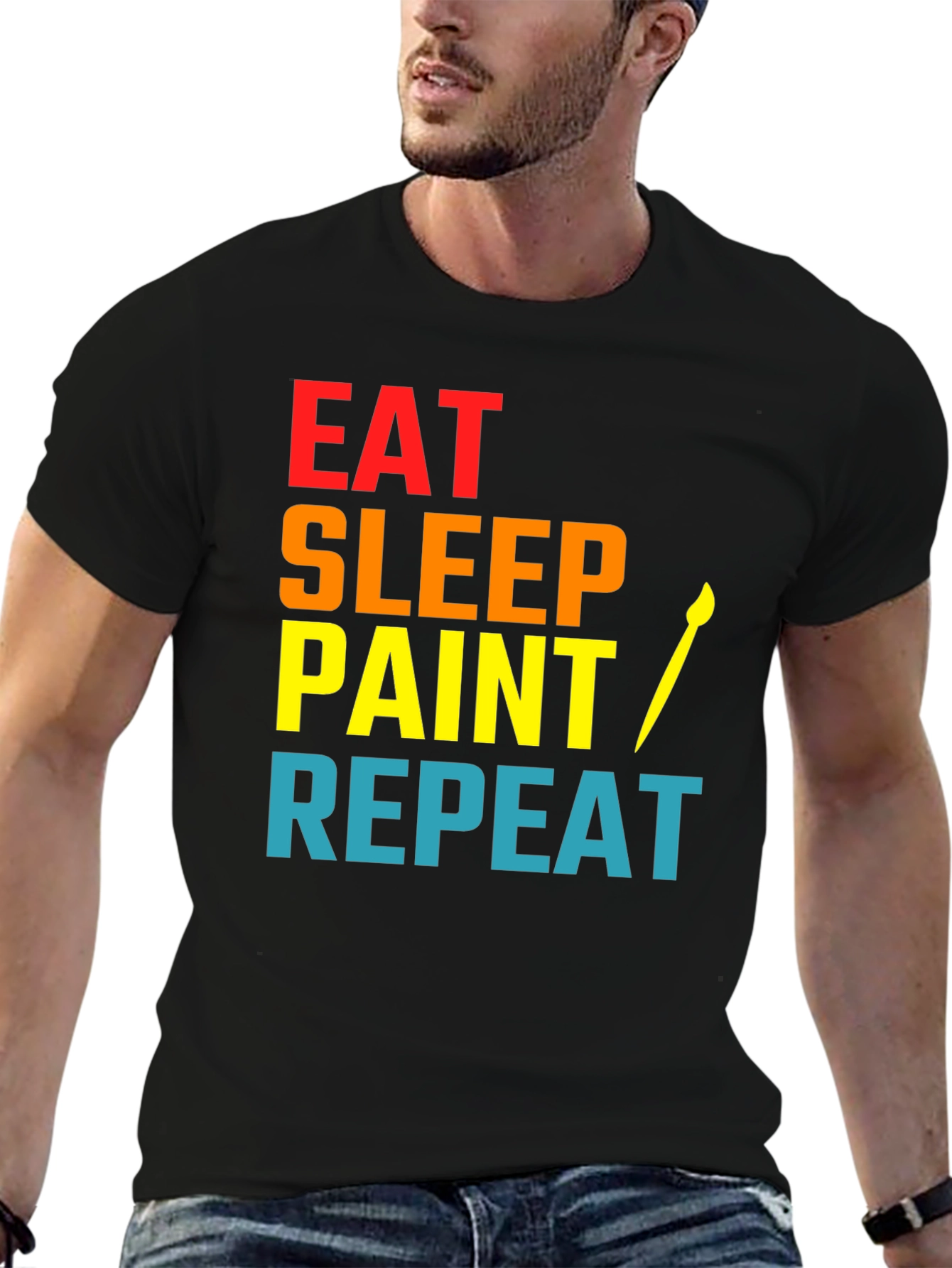 Eat Sleep Paint Repeat T-Shirt