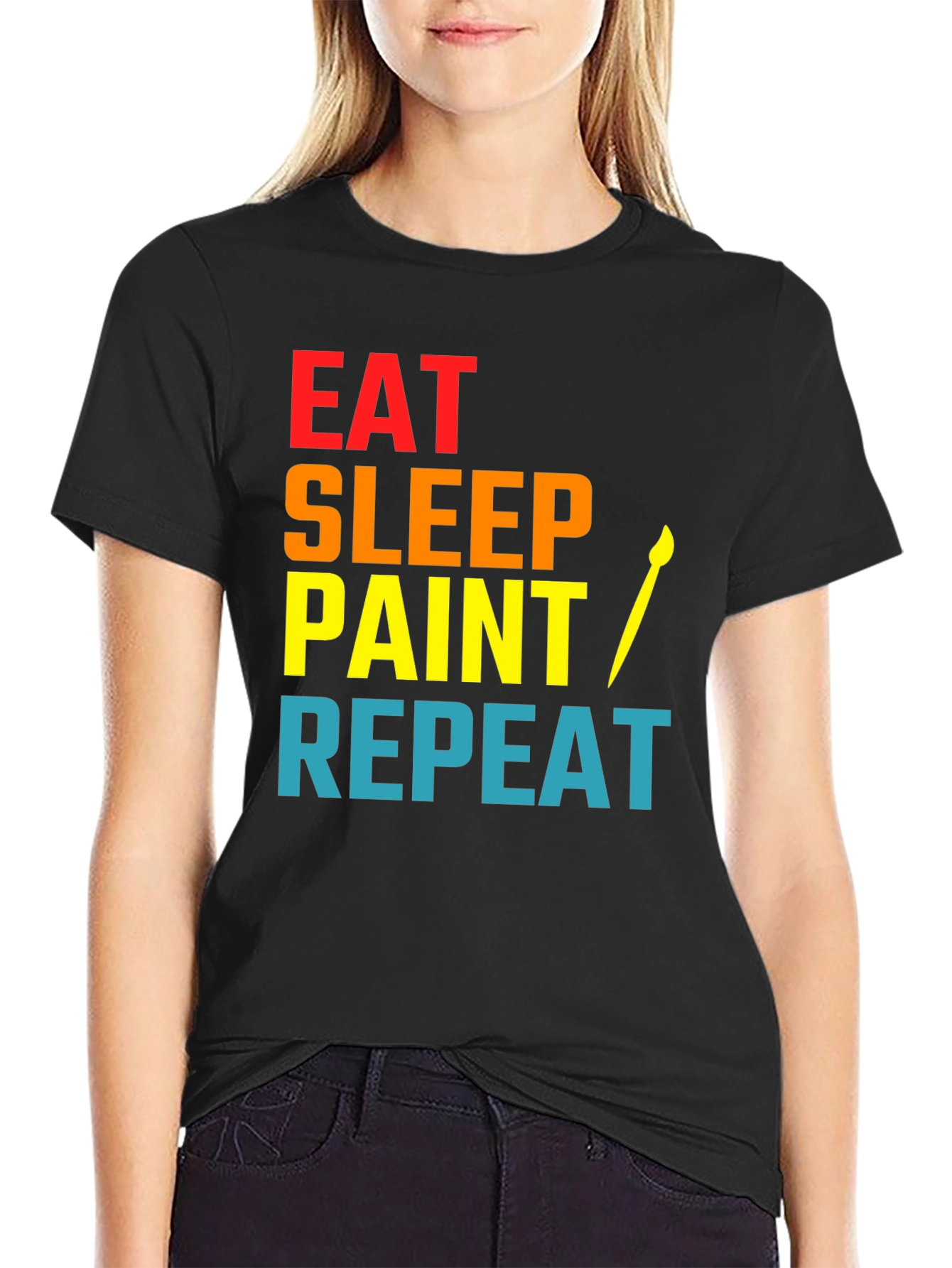Eat Sleep Paint Repeat T-Shirt