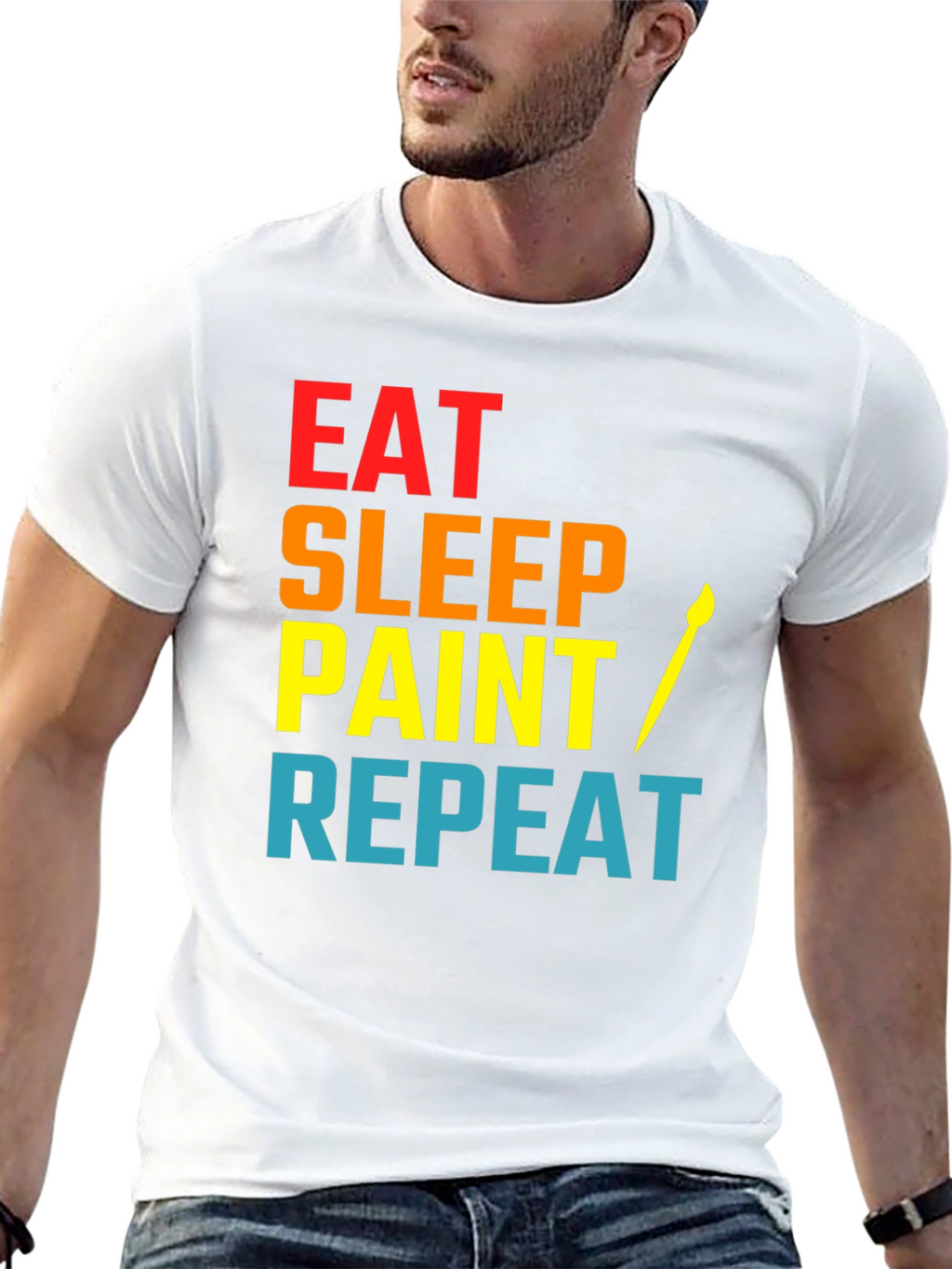 Eat Sleep Paint Repeat T-Shirt