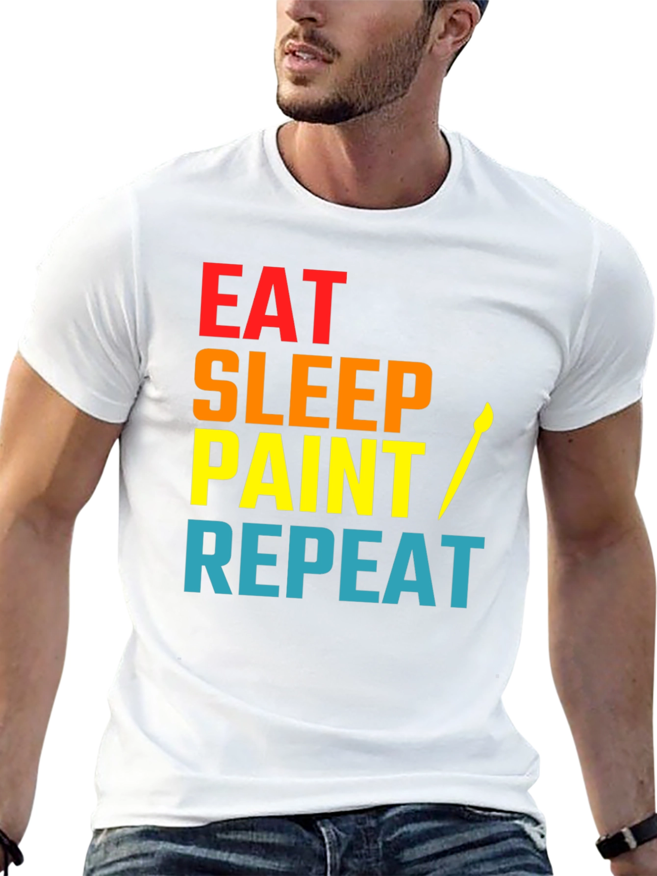 Eat Sleep Paint Repeat T-Shirt