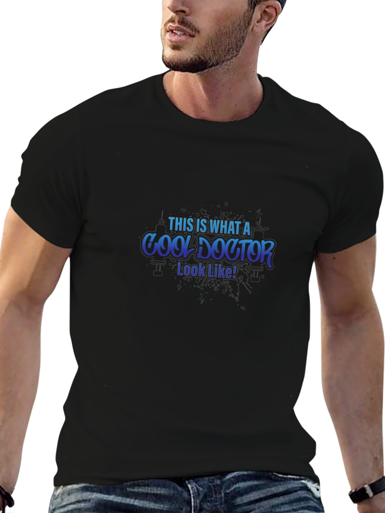 Cool Doctor Graphic T-Shirt