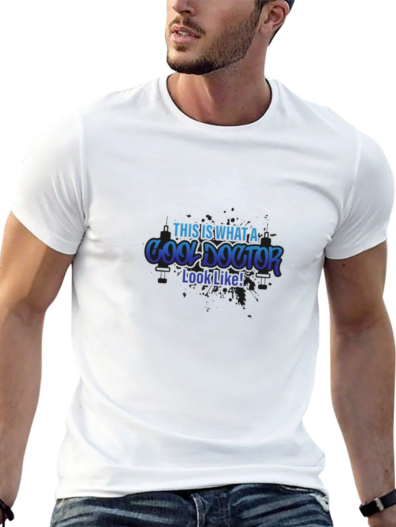 Cool Doctor Graphic T-Shirt