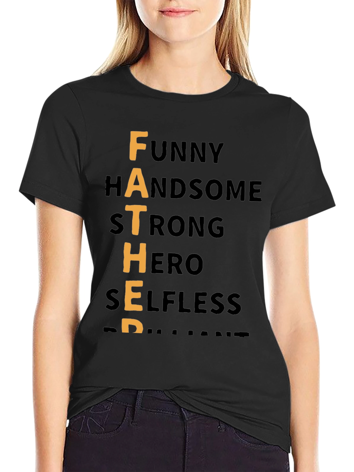 Father Funny Handsome Hero T-Shirt