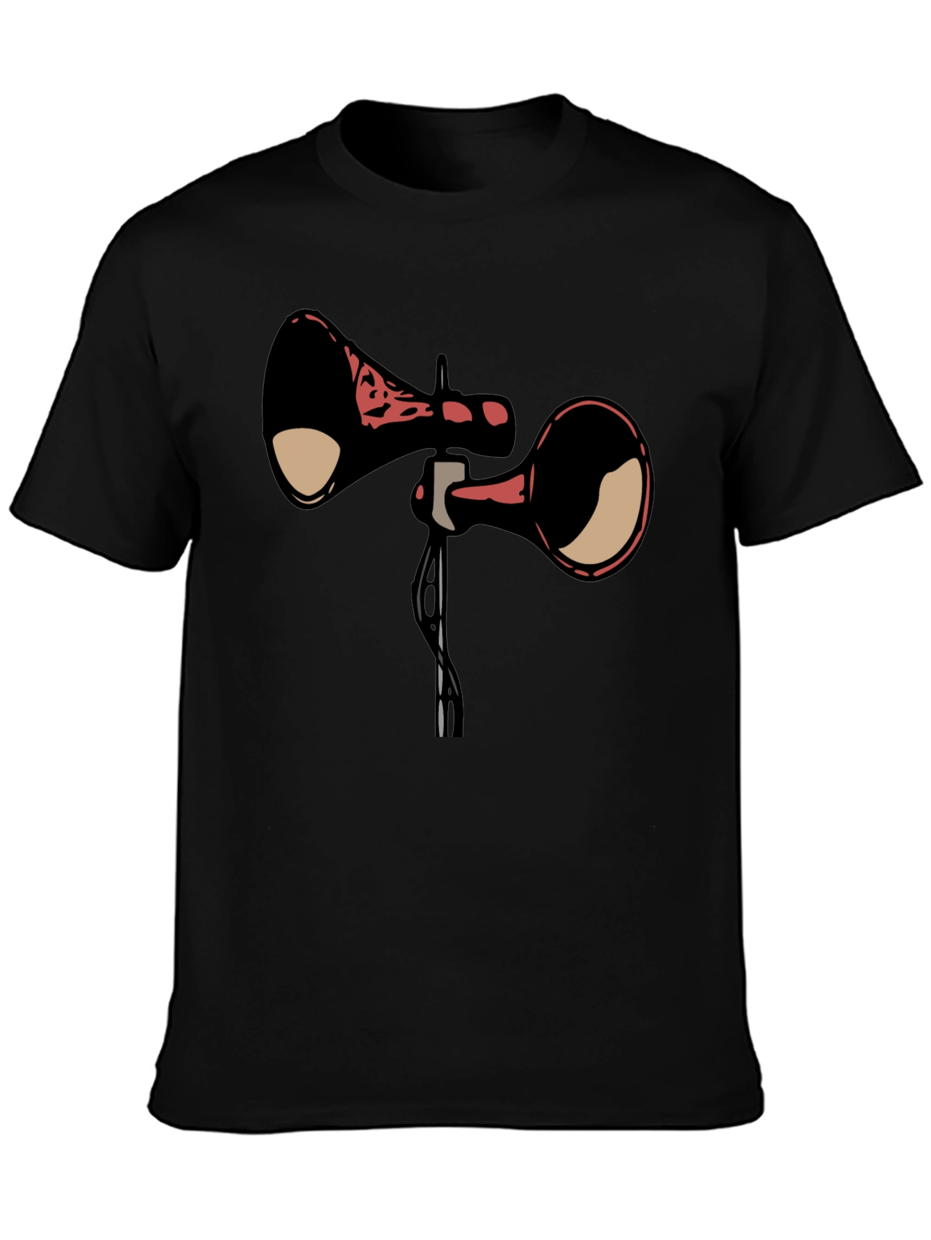Siren Head Graphic Tee - Creepy Horror Fan Shirt