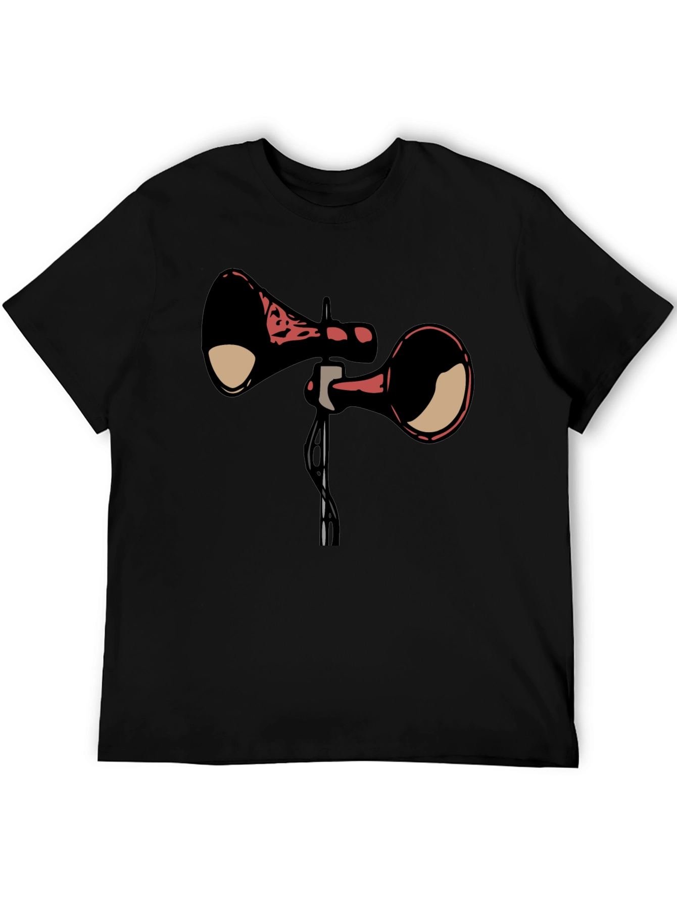 Siren Head Graphic Tee - Creepy Horror Fan Shirt
