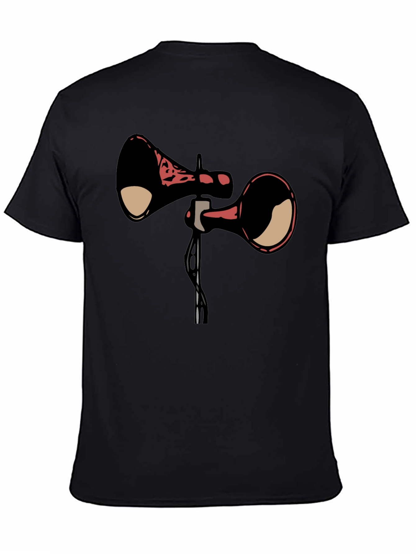 Siren Head Graphic Tee - Creepy Horror Fan Shirt
