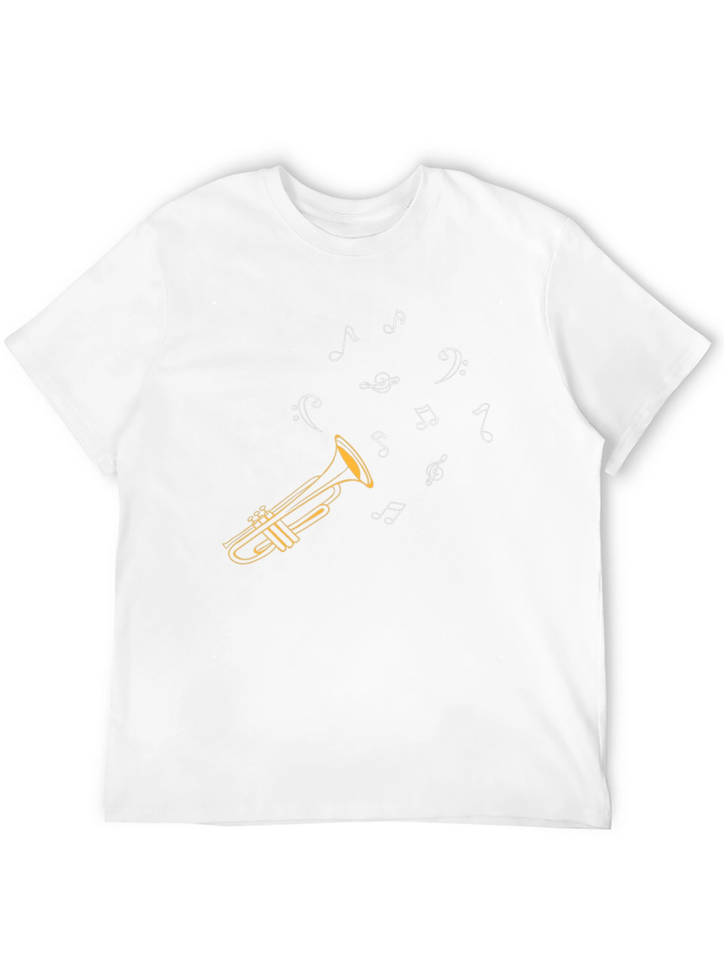 Musical Trumpet Graphic T-Shirt