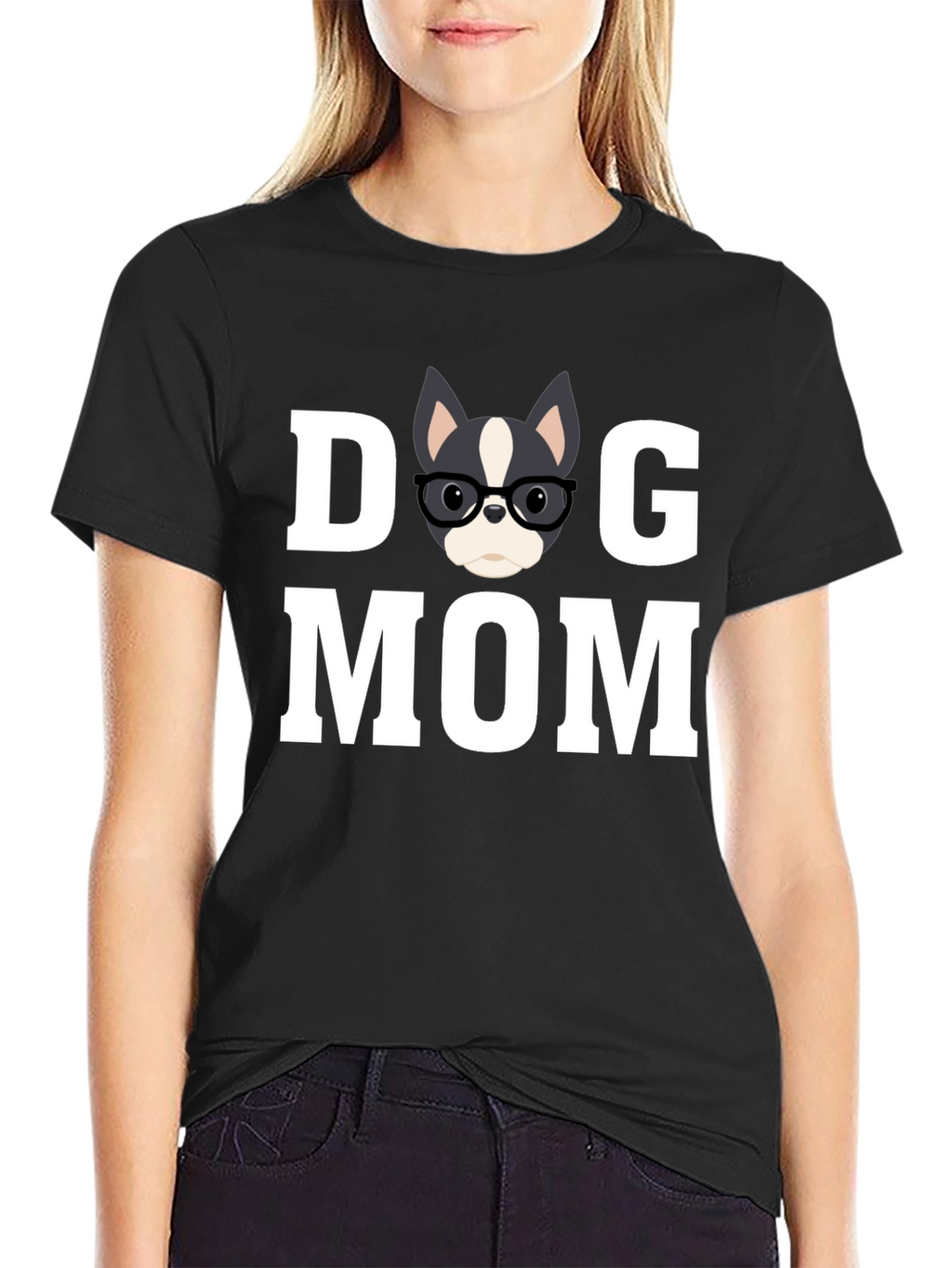 Dog Mom Graphic T-Shirt