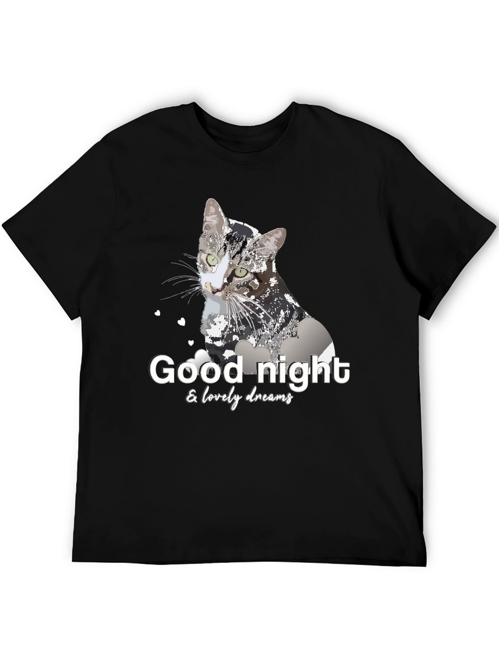 Good Night Cat T-Shirt