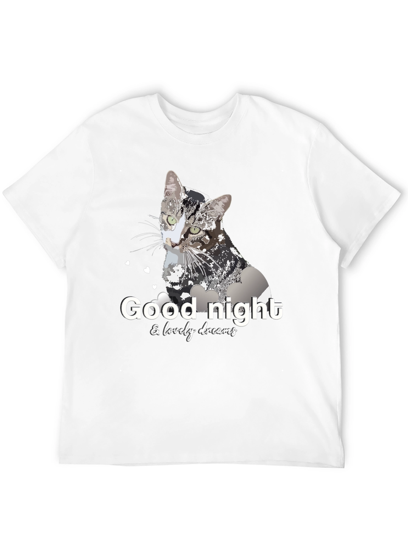 Good Night Cat T-Shirt