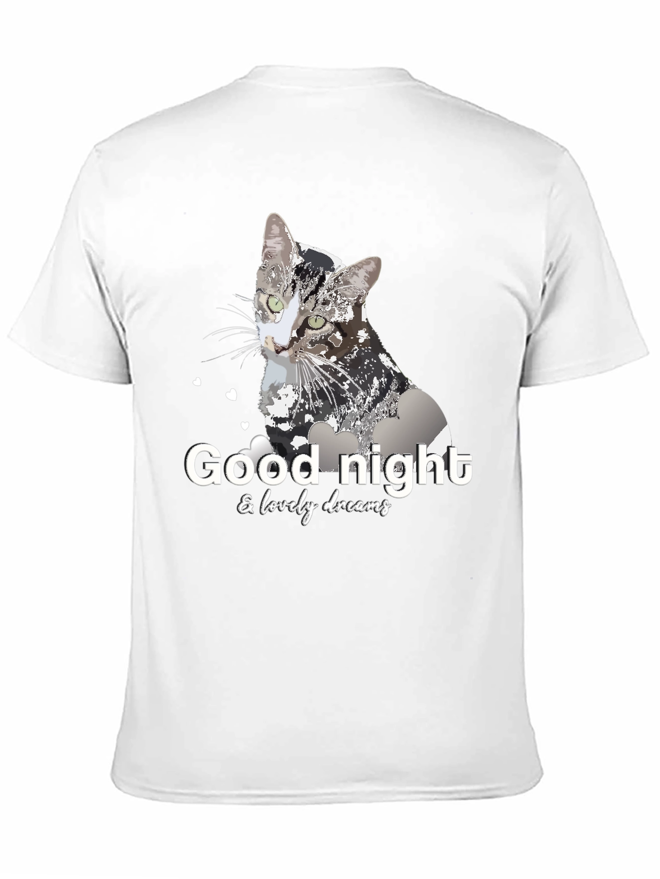 Good Night Cat T-Shirt