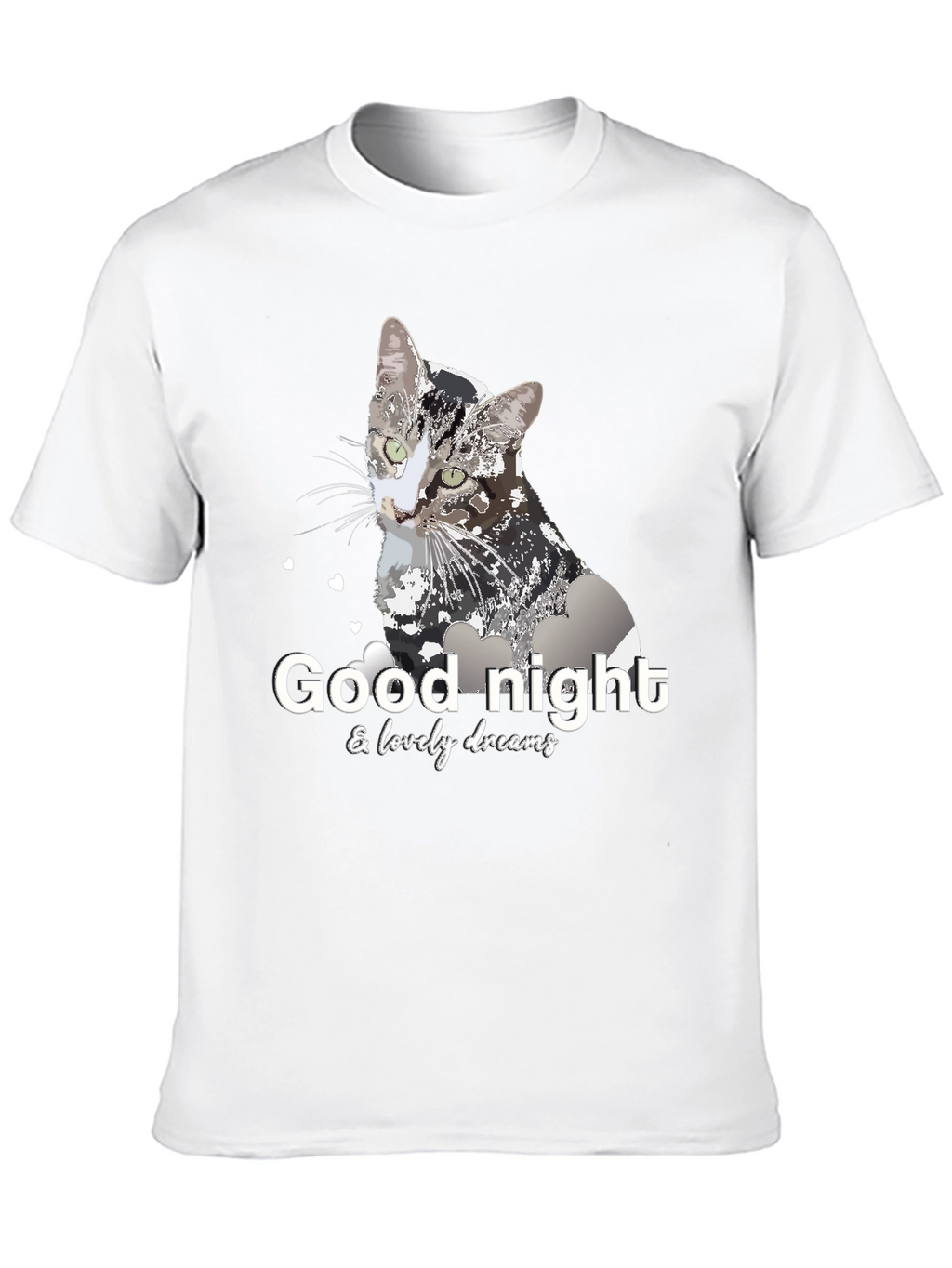 Good Night Cat T-Shirt
