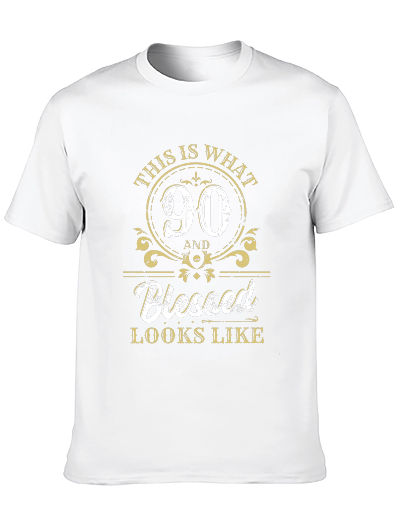 90th Birthday Blessed Graphic T-Shirt