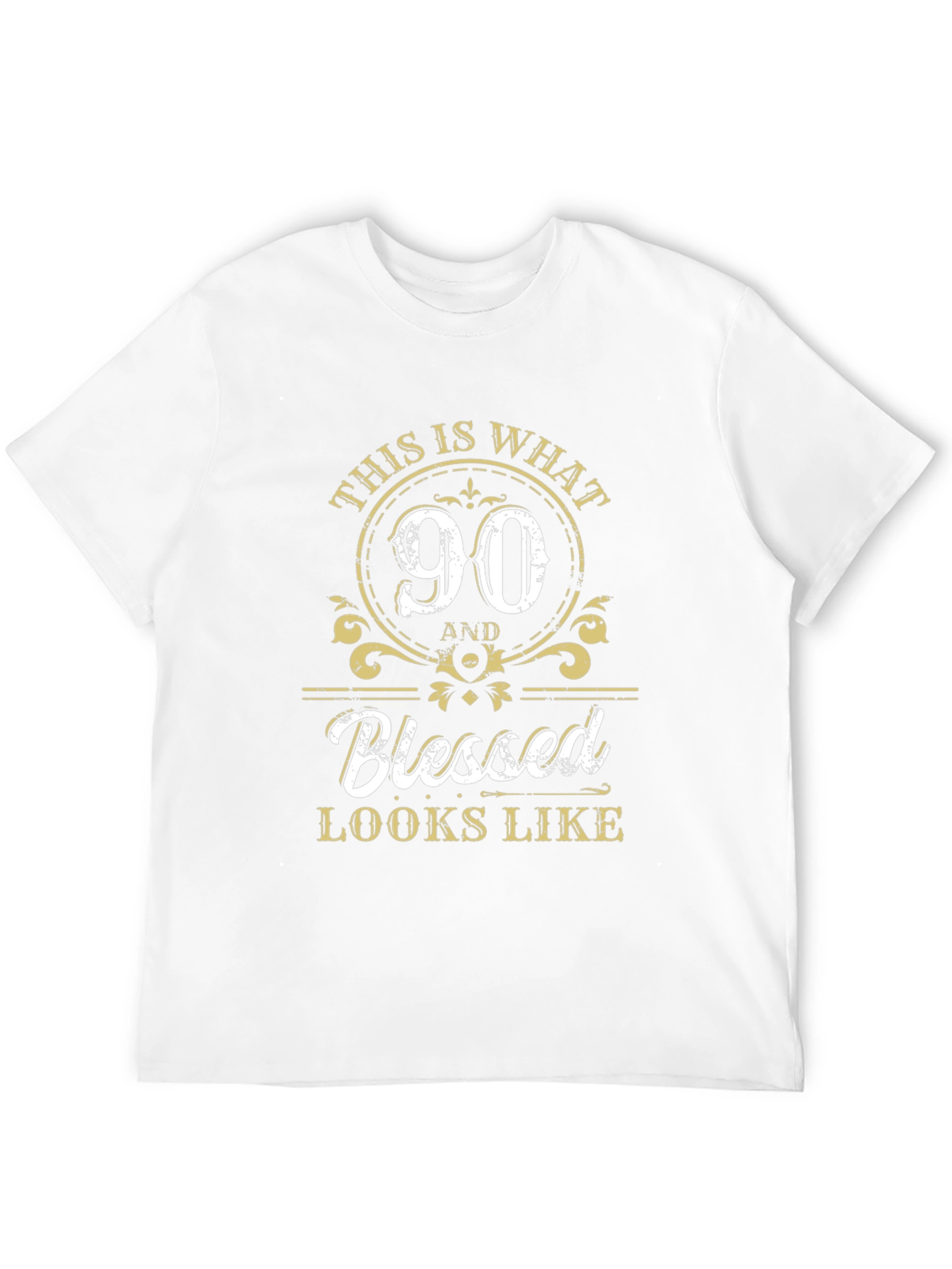 90th Birthday Blessed Graphic T-Shirt
