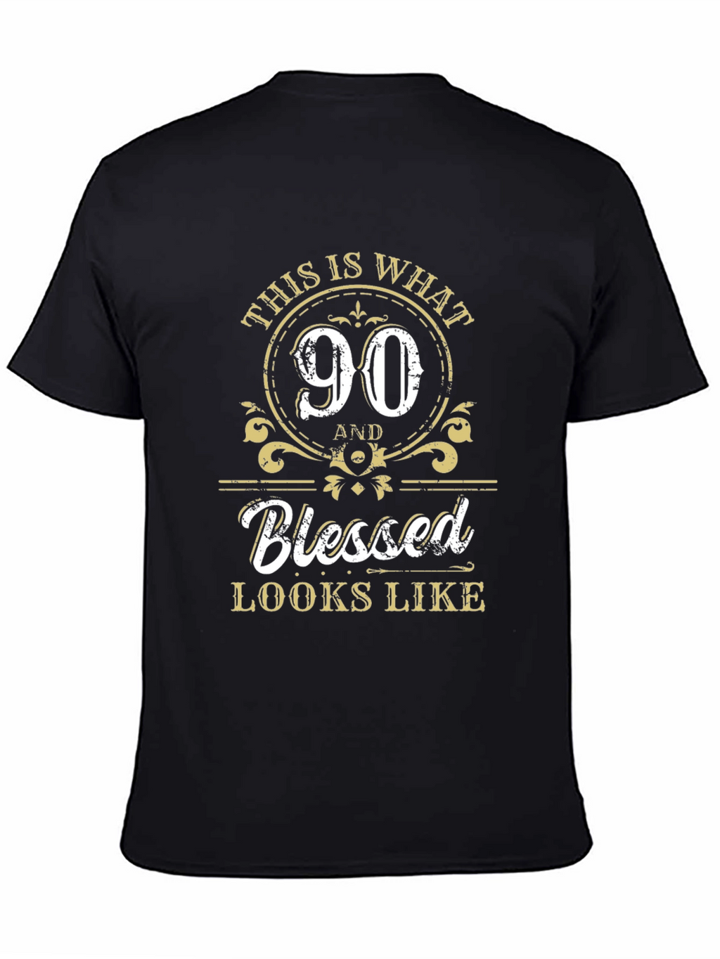 90th Birthday Blessed Graphic T-Shirt