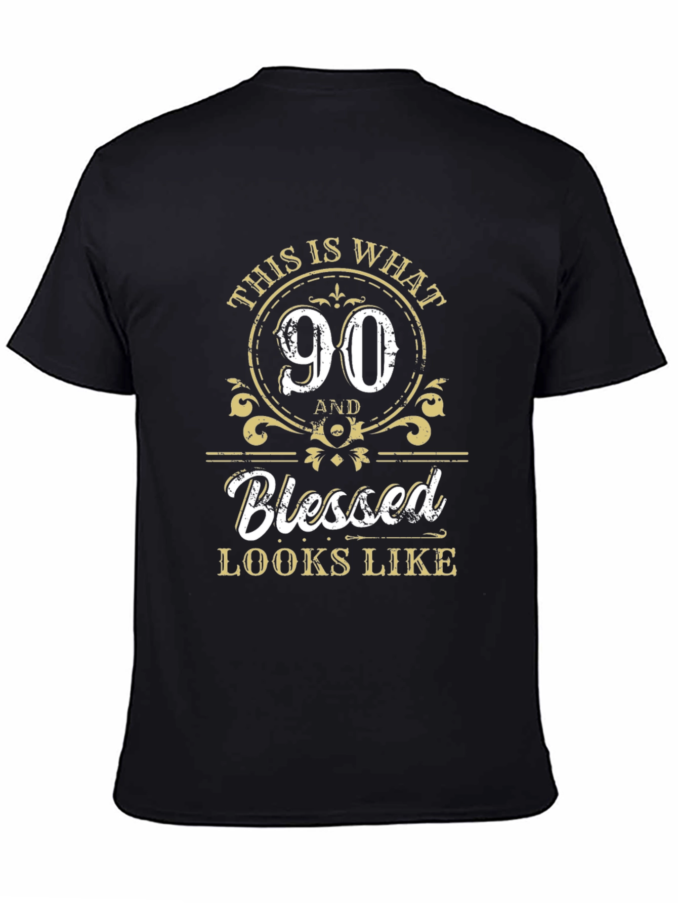 90th Birthday Blessed Graphic T-Shirt