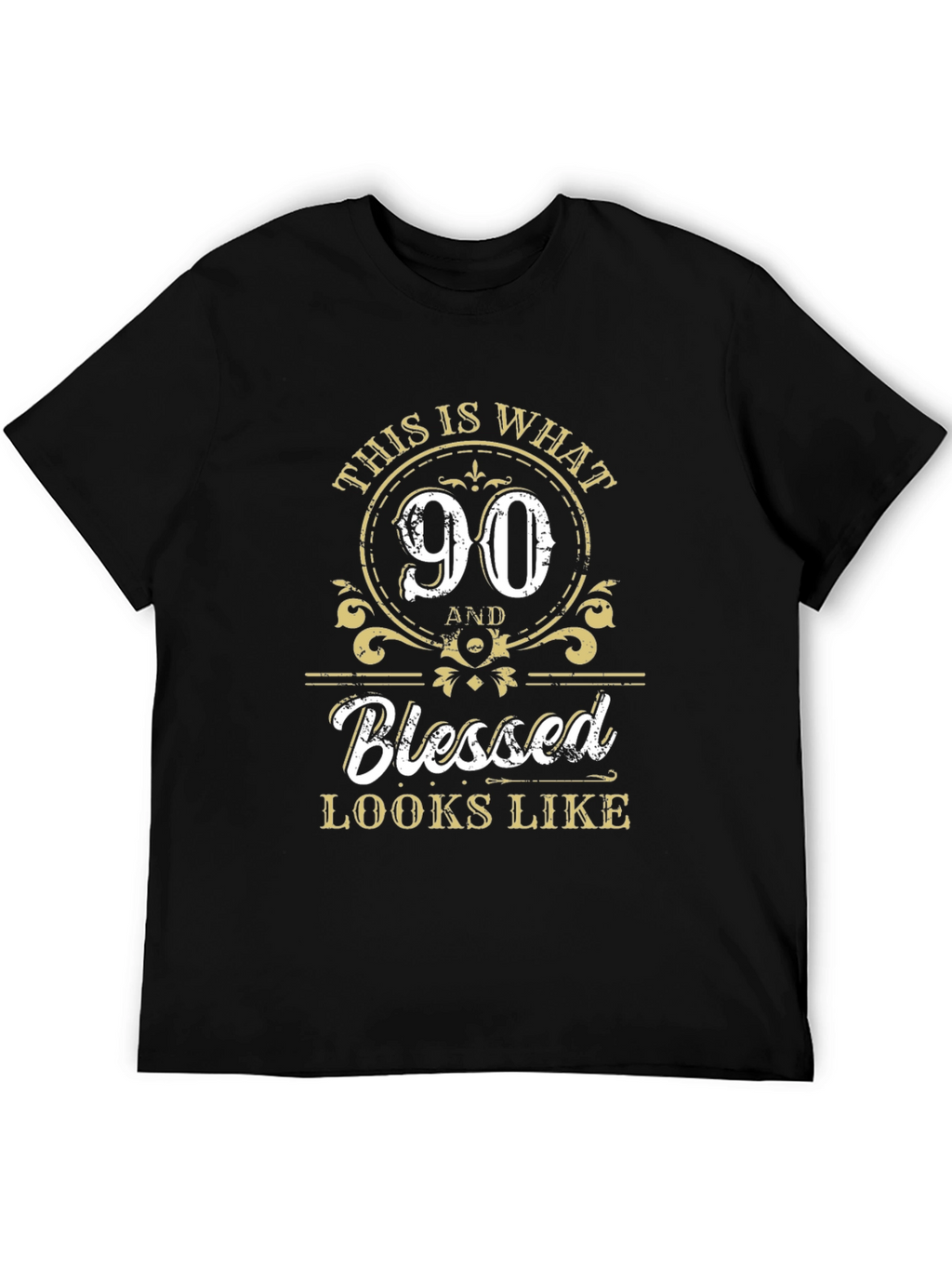 90th Birthday Blessed Graphic T-Shirt
