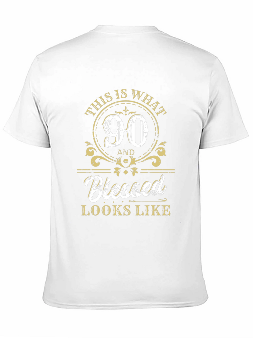 90th Birthday Blessed Graphic T-Shirt