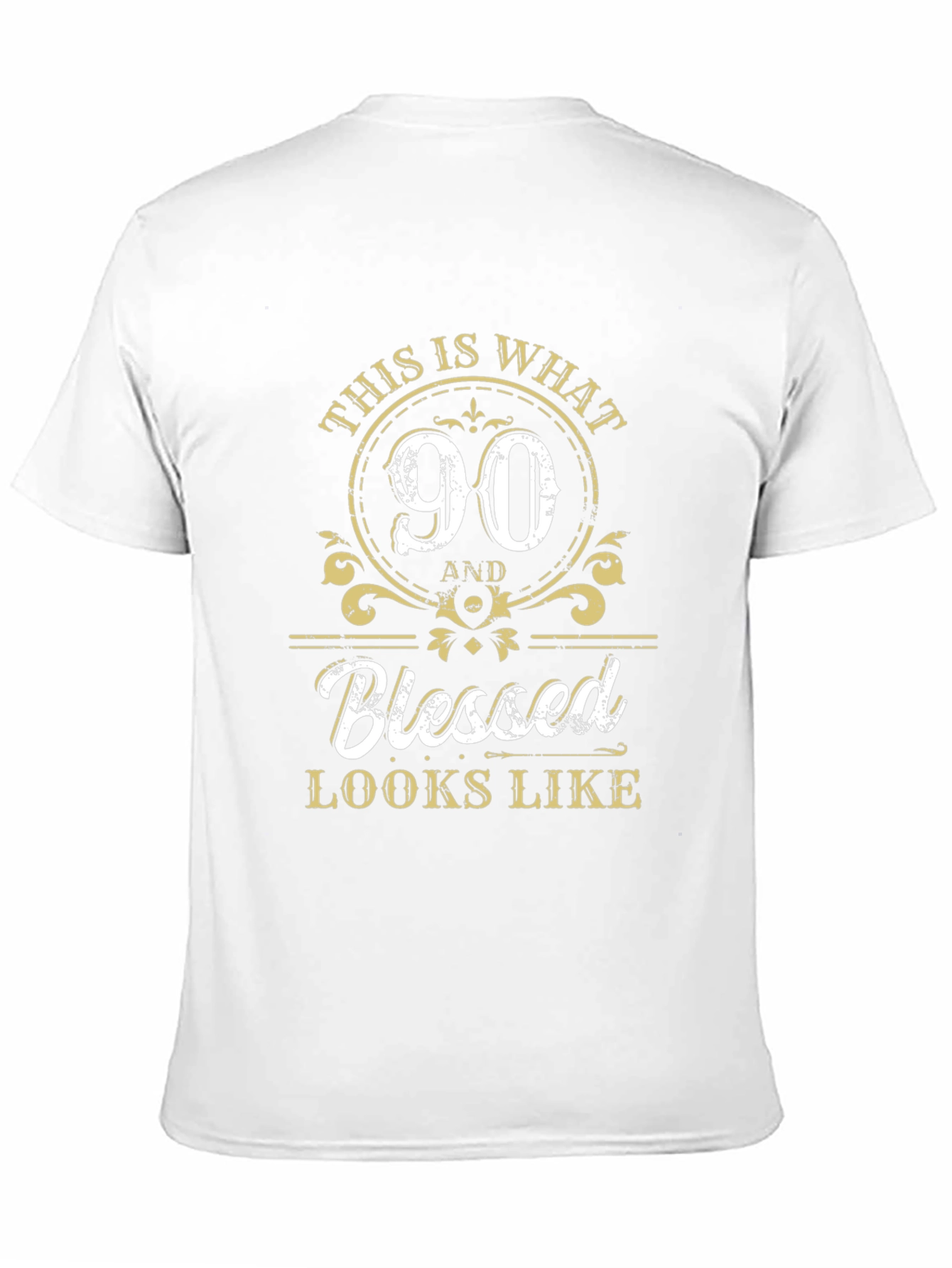 90th Birthday Blessed Graphic T-Shirt