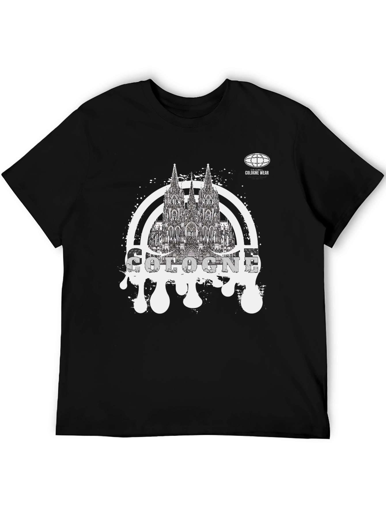 Cologne Germany Cathedral Graphic T-Shirt