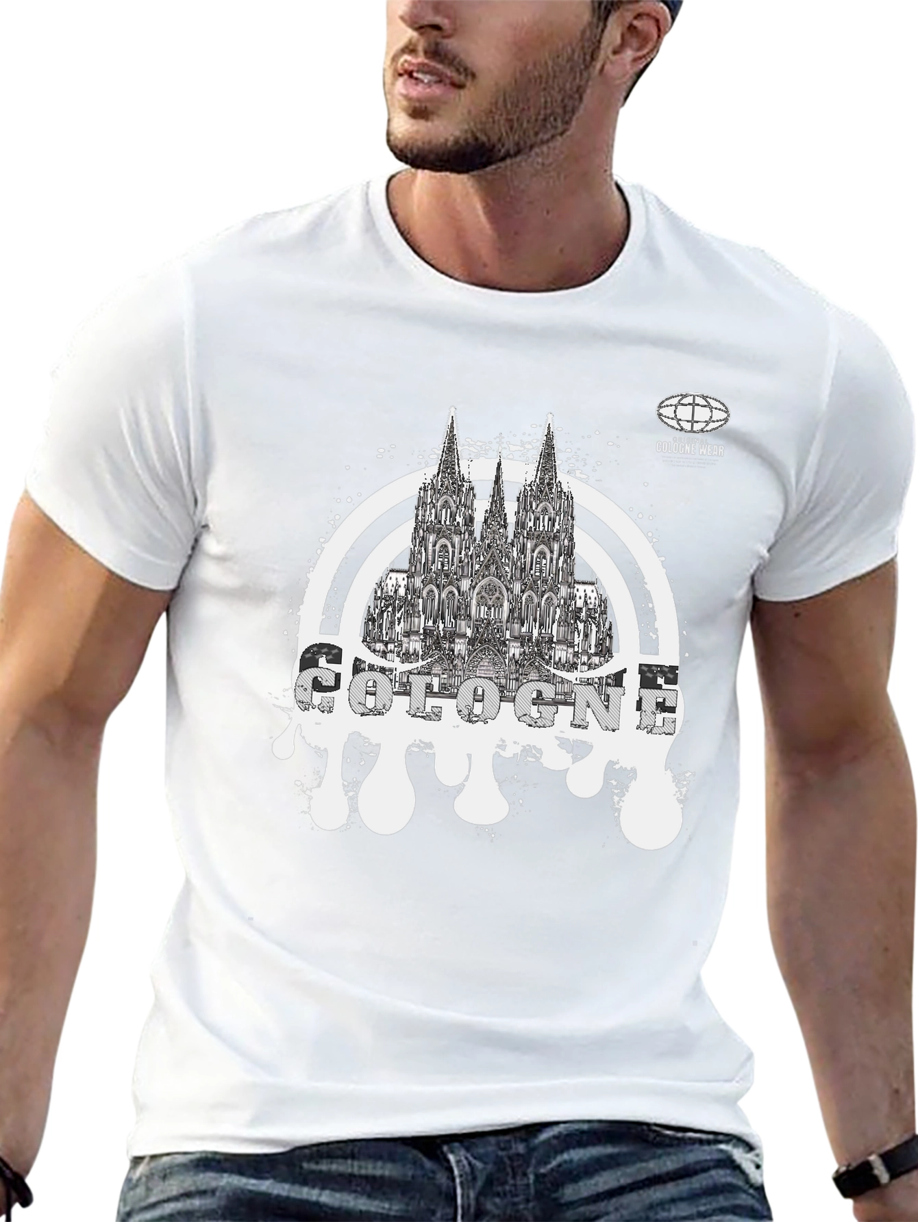 Cologne Germany Cathedral Graphic T-Shirt