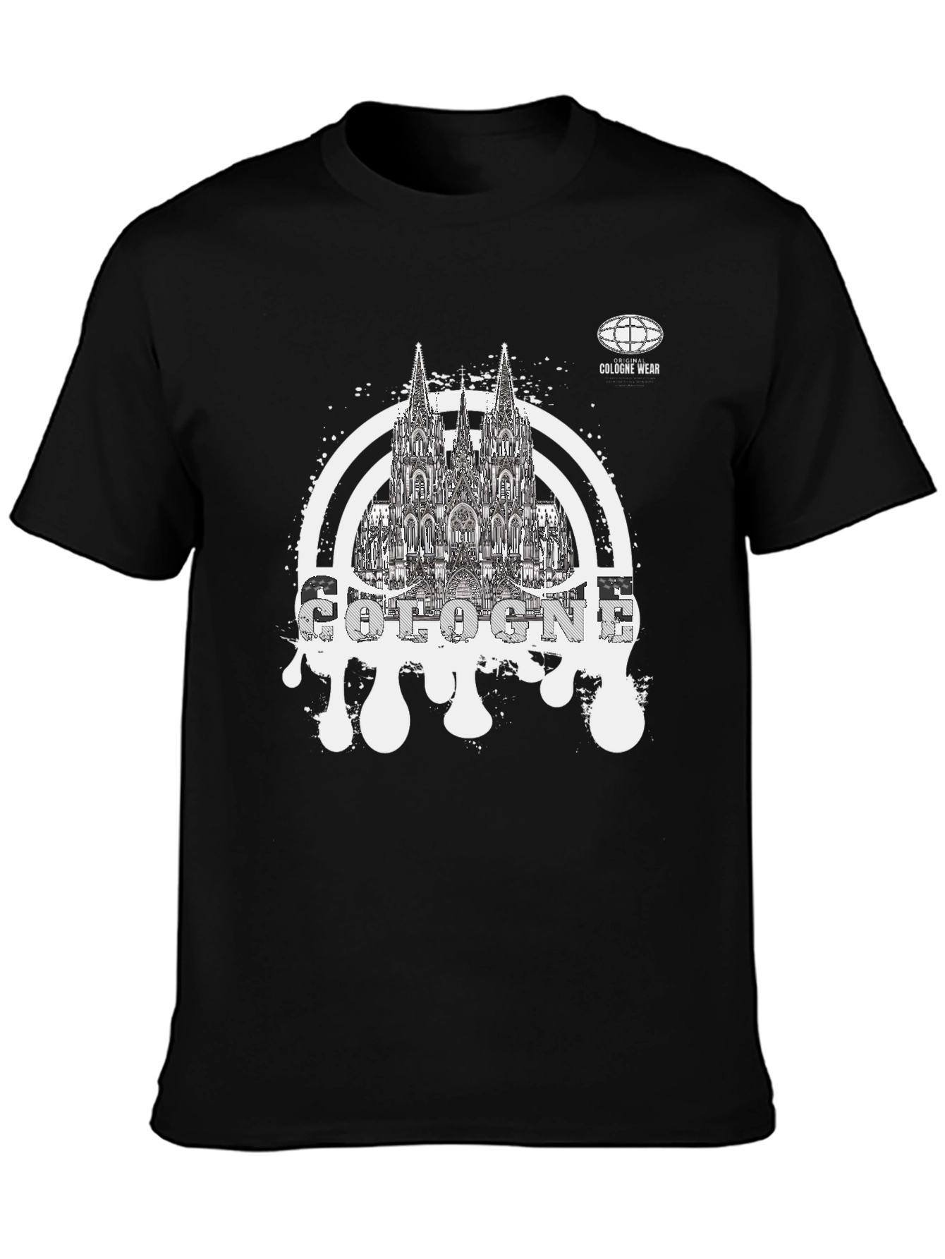 Cologne Germany Cathedral Graphic T-Shirt