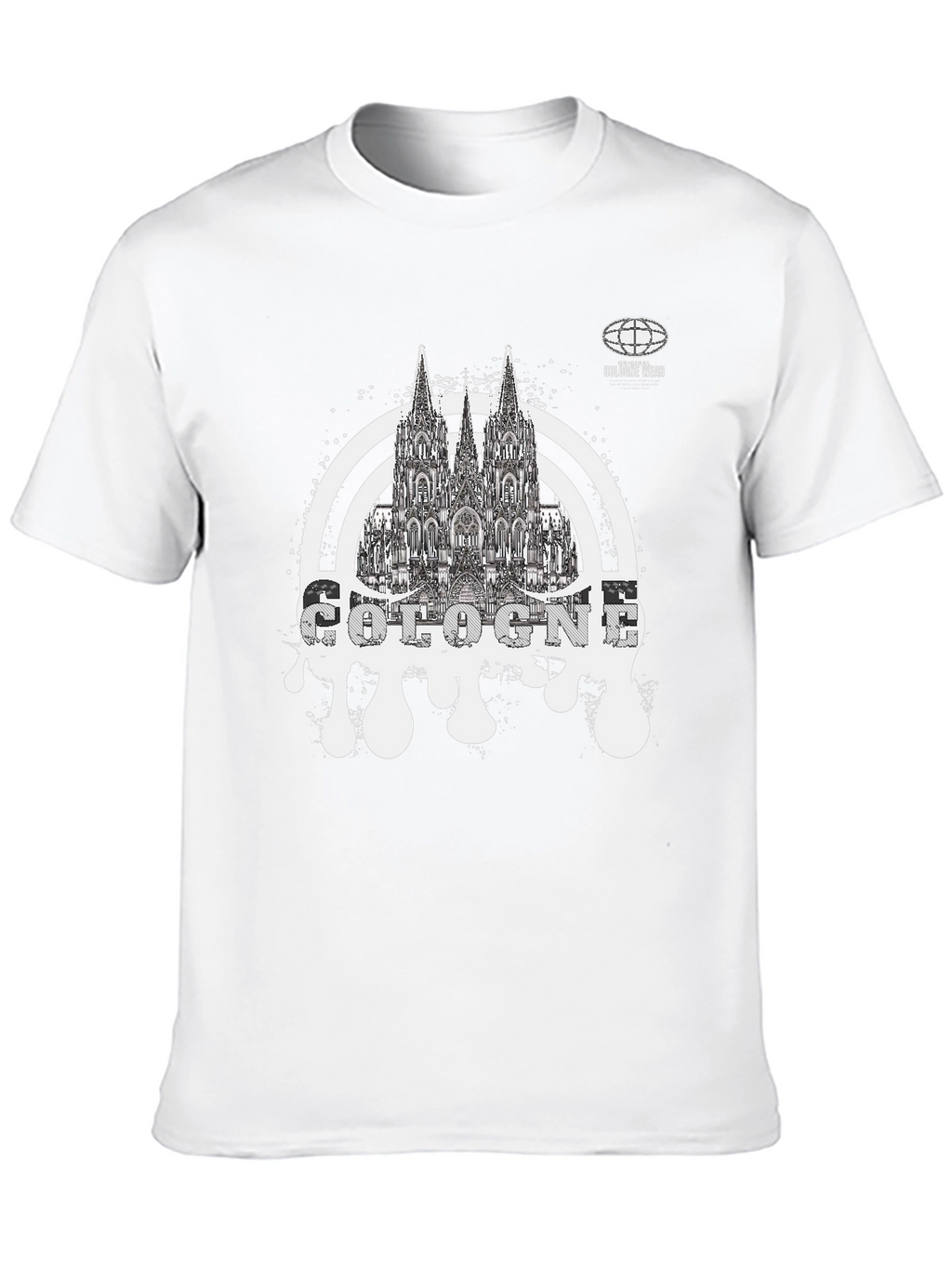 Cologne Germany Cathedral Graphic T-Shirt