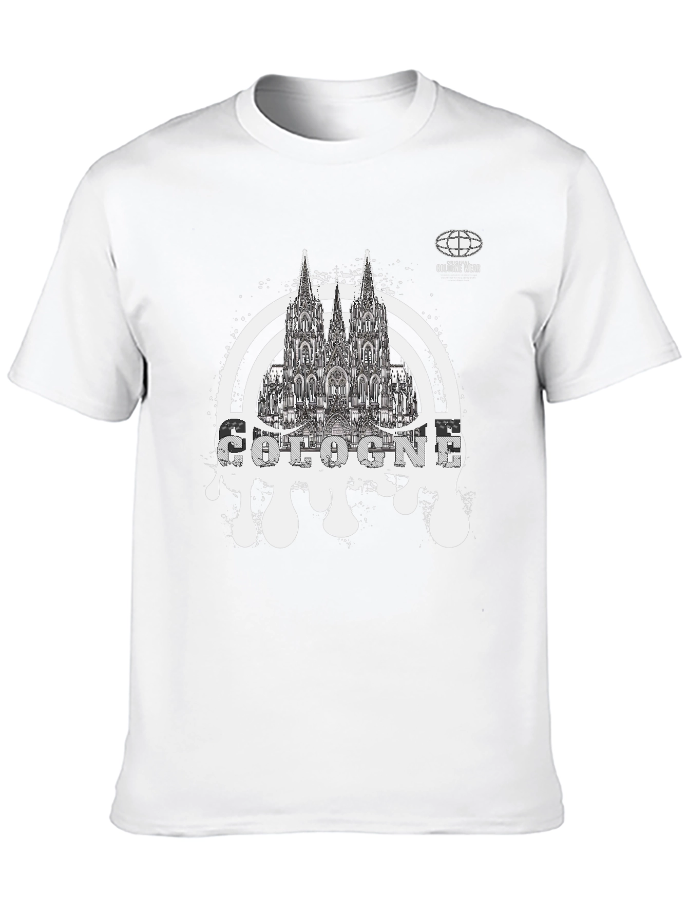 Cologne Germany Cathedral Graphic T-Shirt