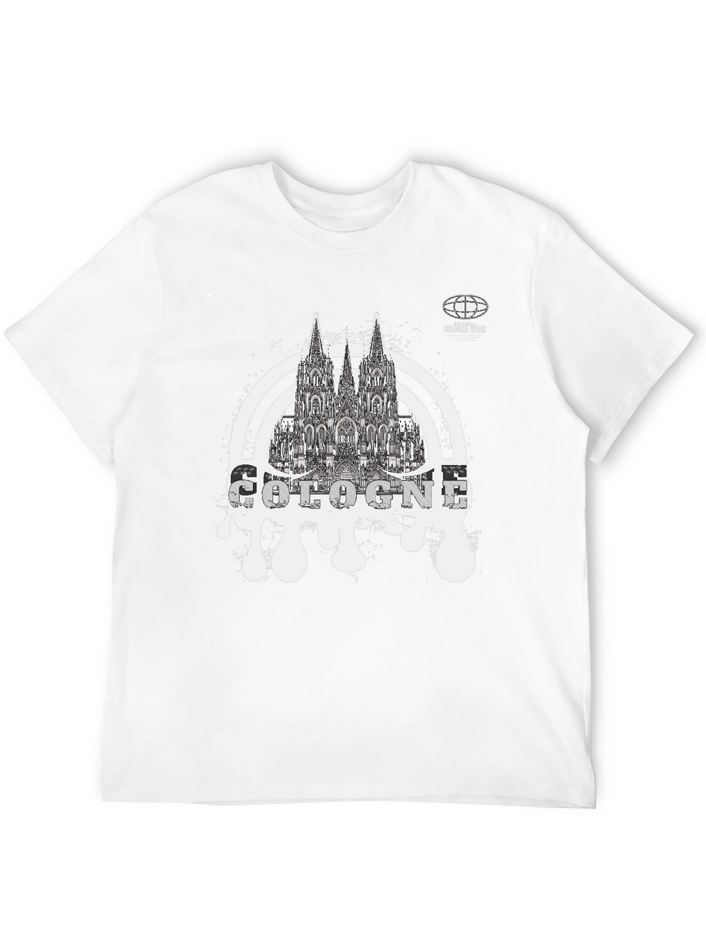 Cologne Germany Cathedral Graphic T-Shirt