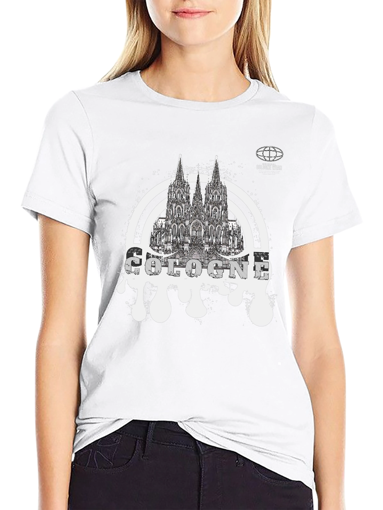 Cologne Germany Cathedral Graphic T-Shirt