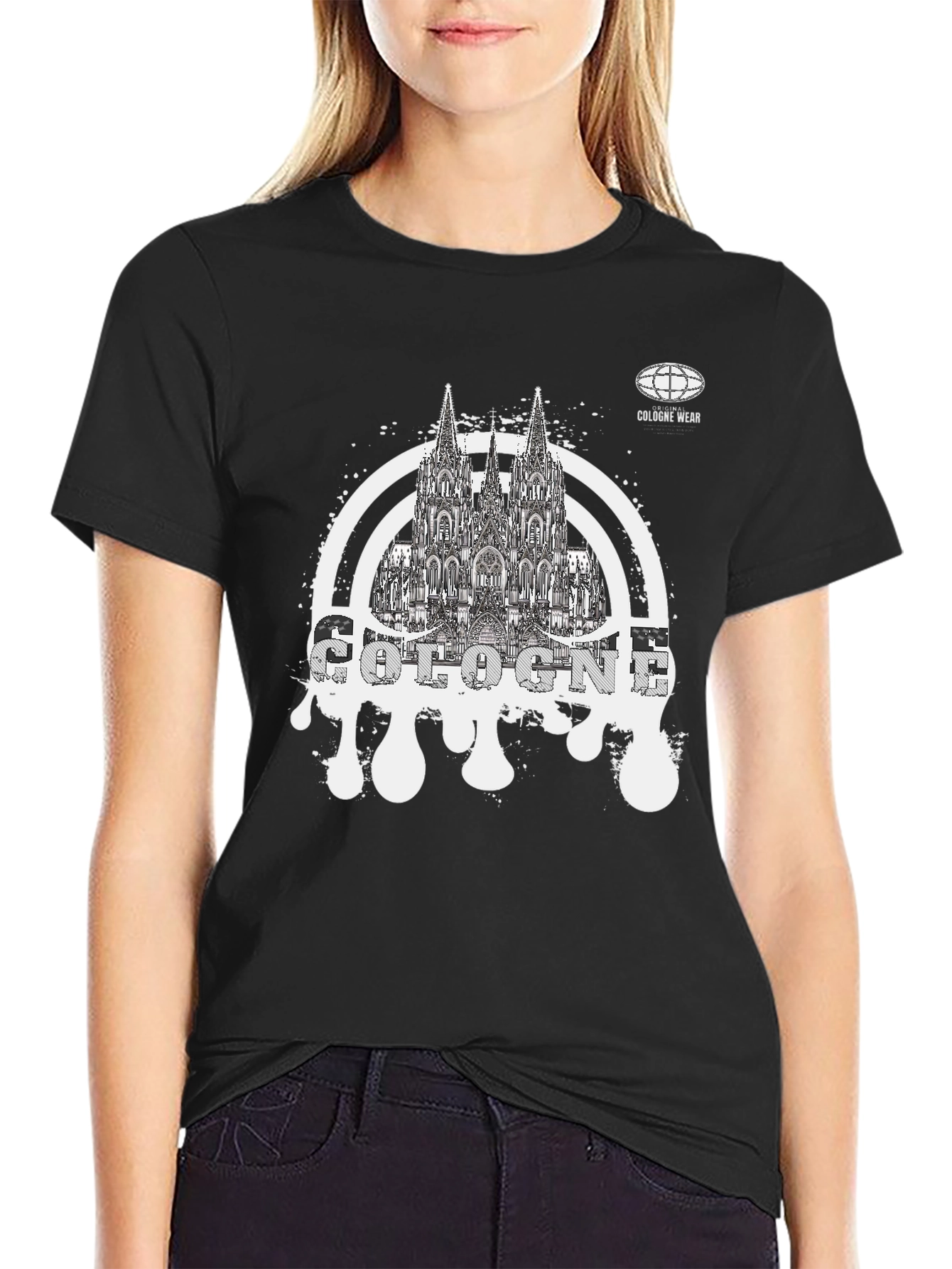 Cologne Germany Cathedral Graphic T-Shirt