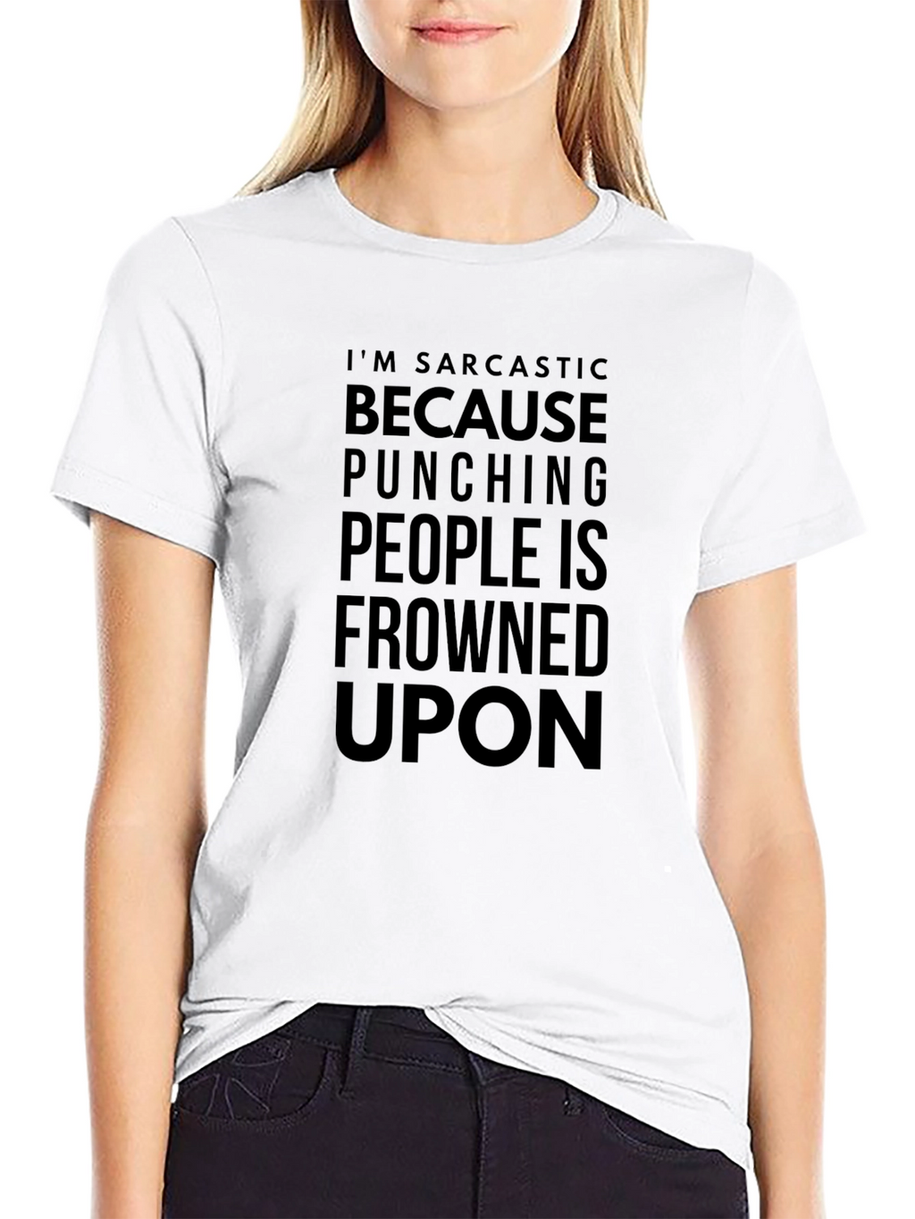 Sarcastic Humor Graphic T-Shirt