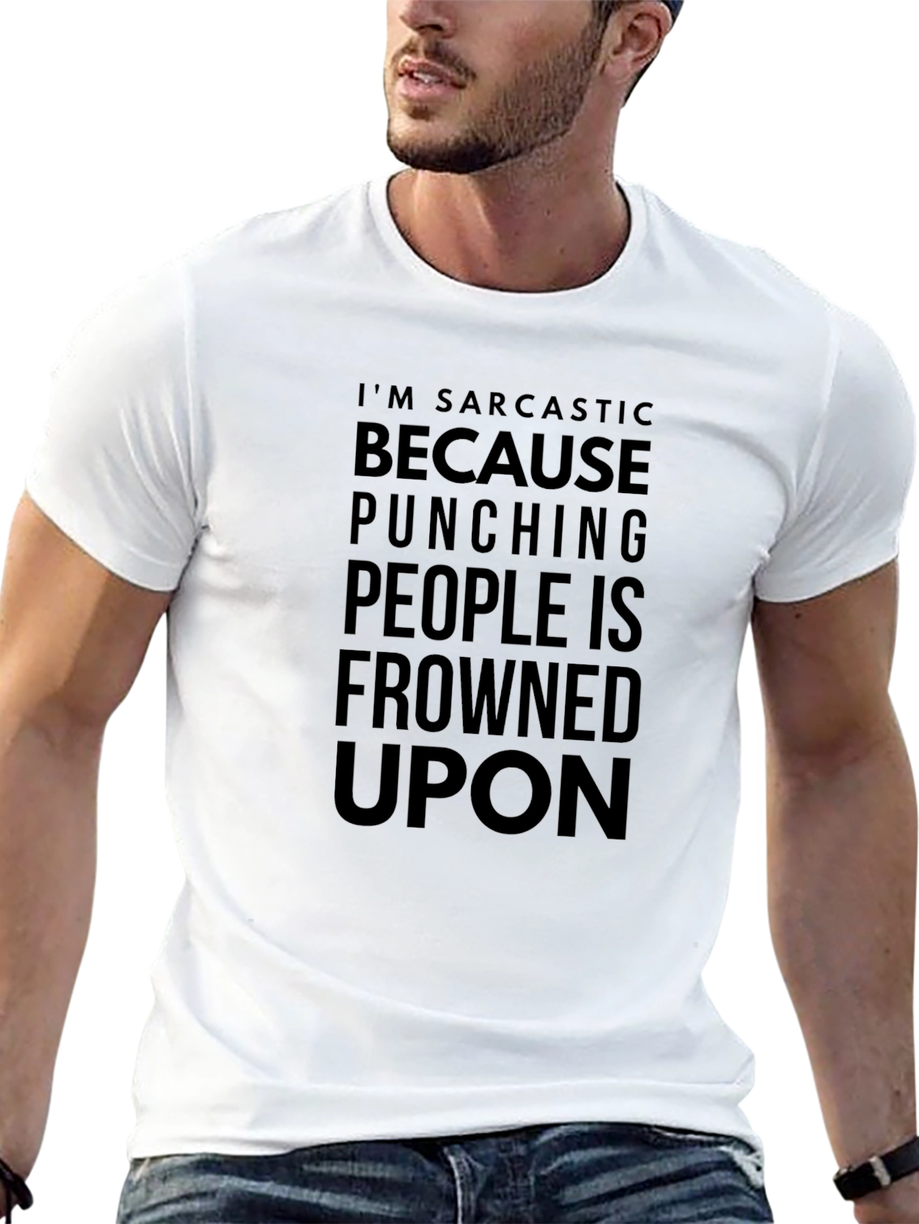 Sarcastic Humor Graphic T-Shirt