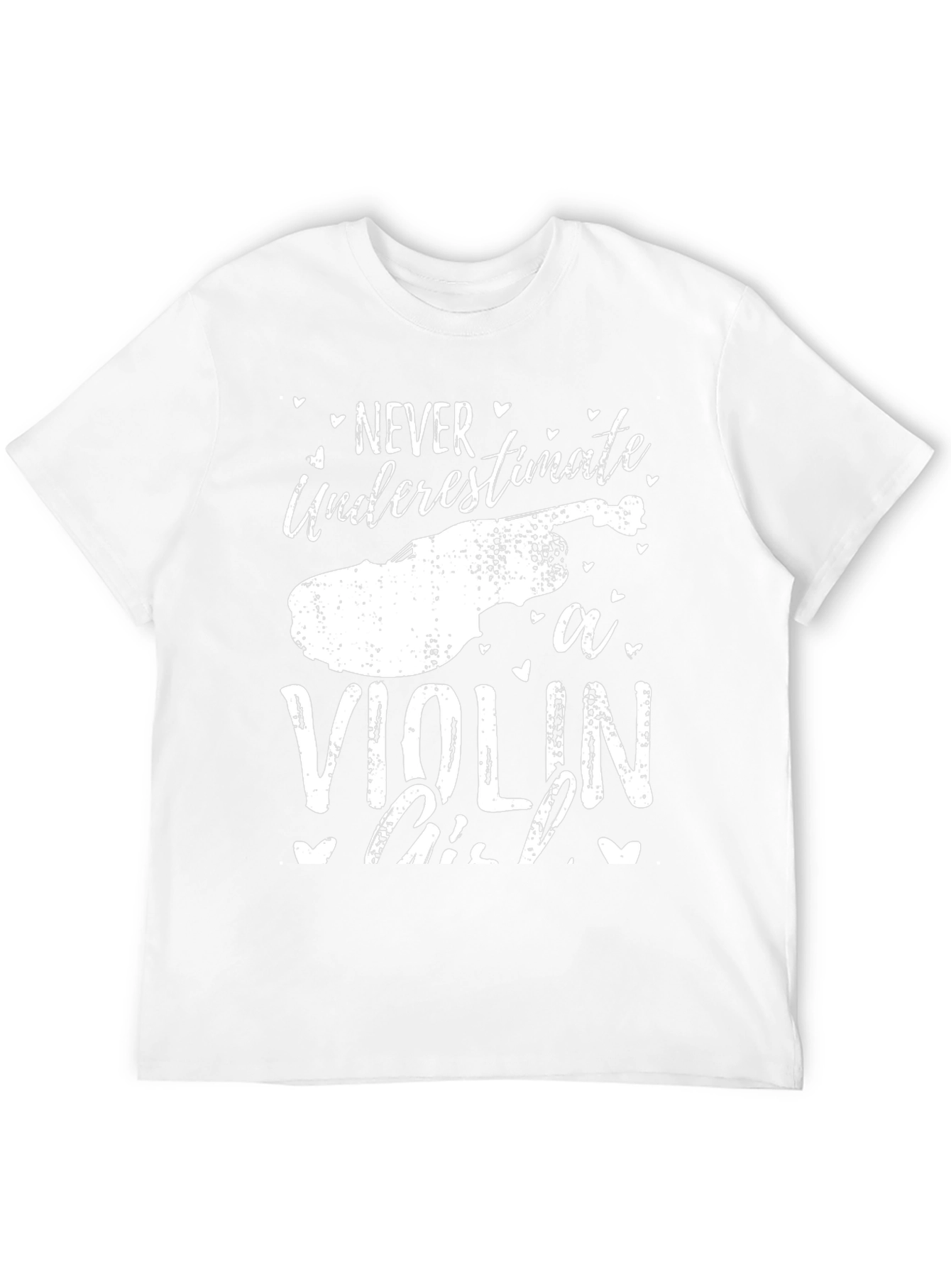 Never Underestimate a Violin Girl T-Shirt