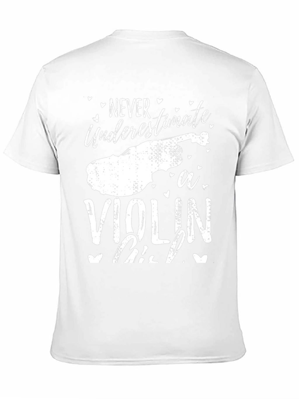 Never Underestimate a Violin Girl T-Shirt