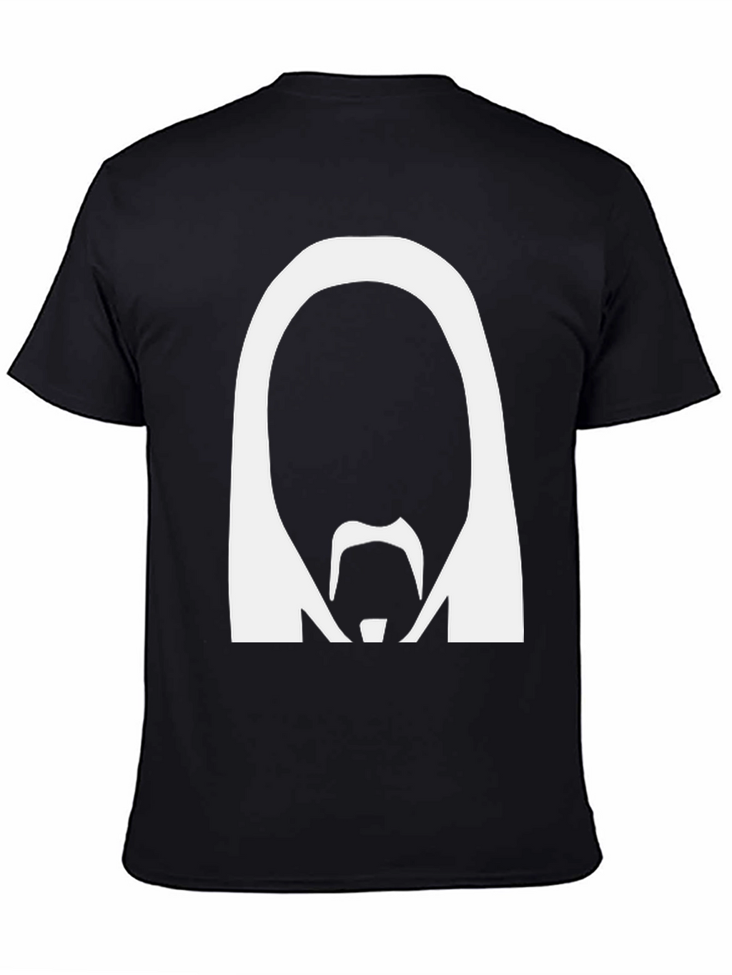 Retro Silhouette Graphic T-Shirt - Classic Black Tee