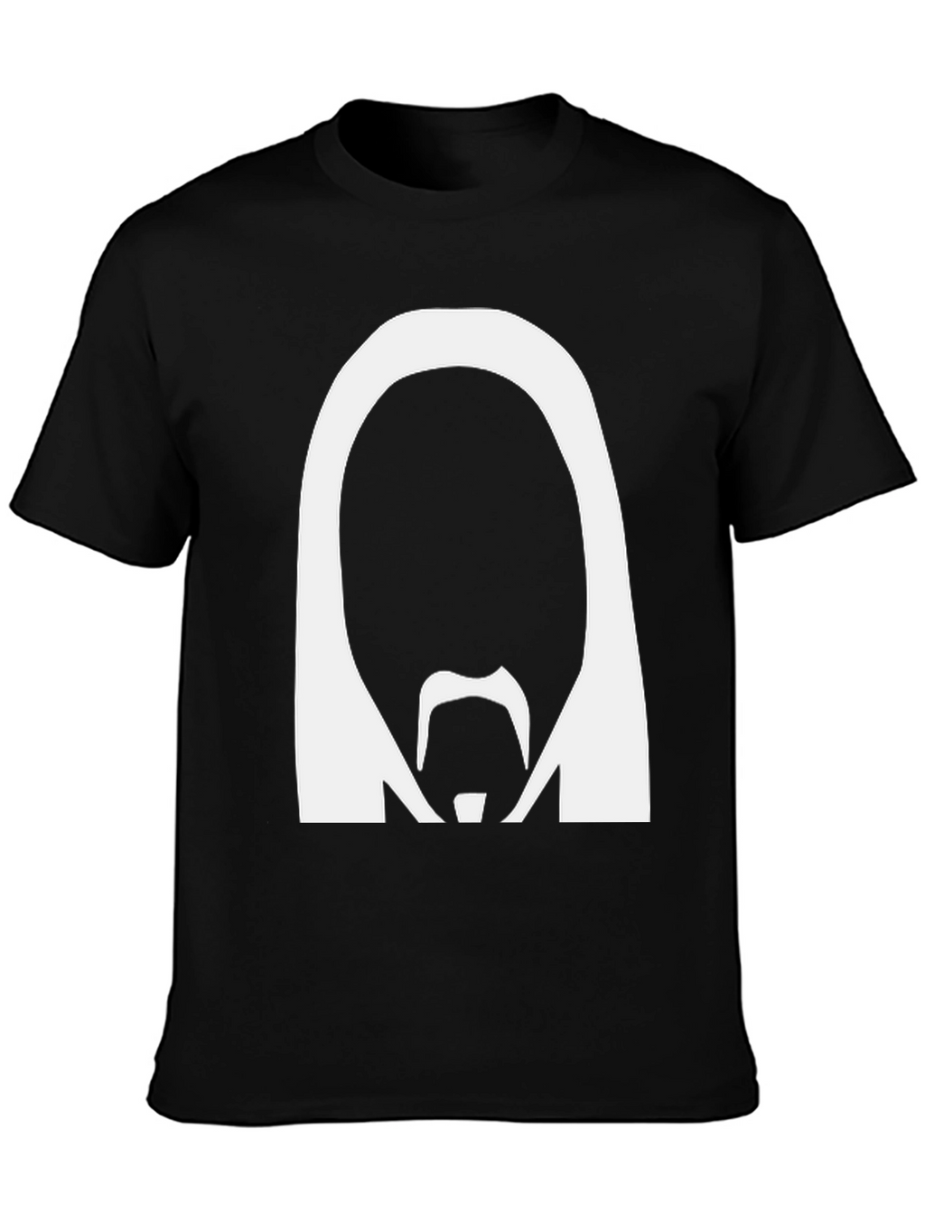 Retro Silhouette Graphic T-Shirt - Classic Black Tee