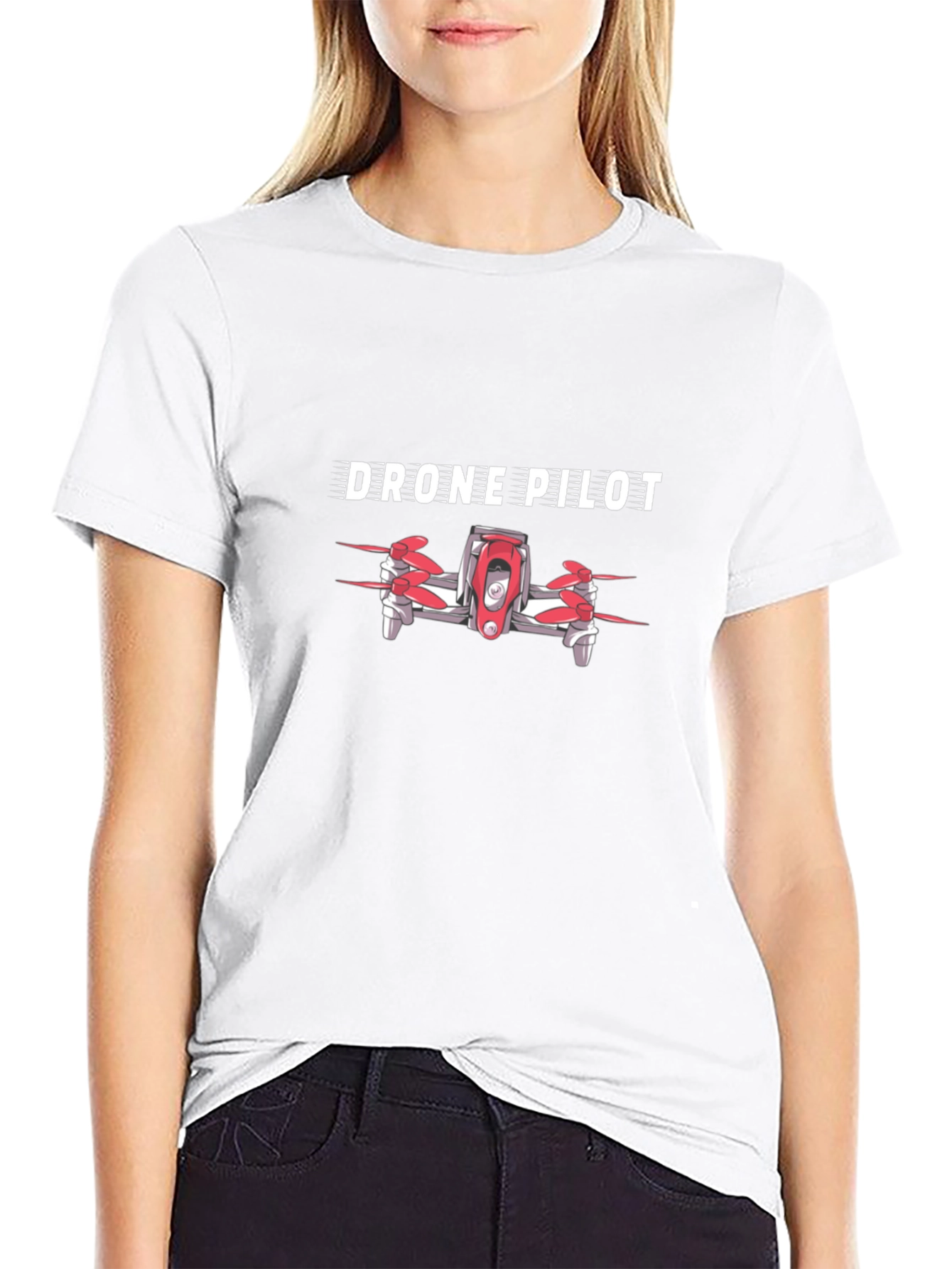 Drone Pilot Graphic T-Shirt - Fly High in Style