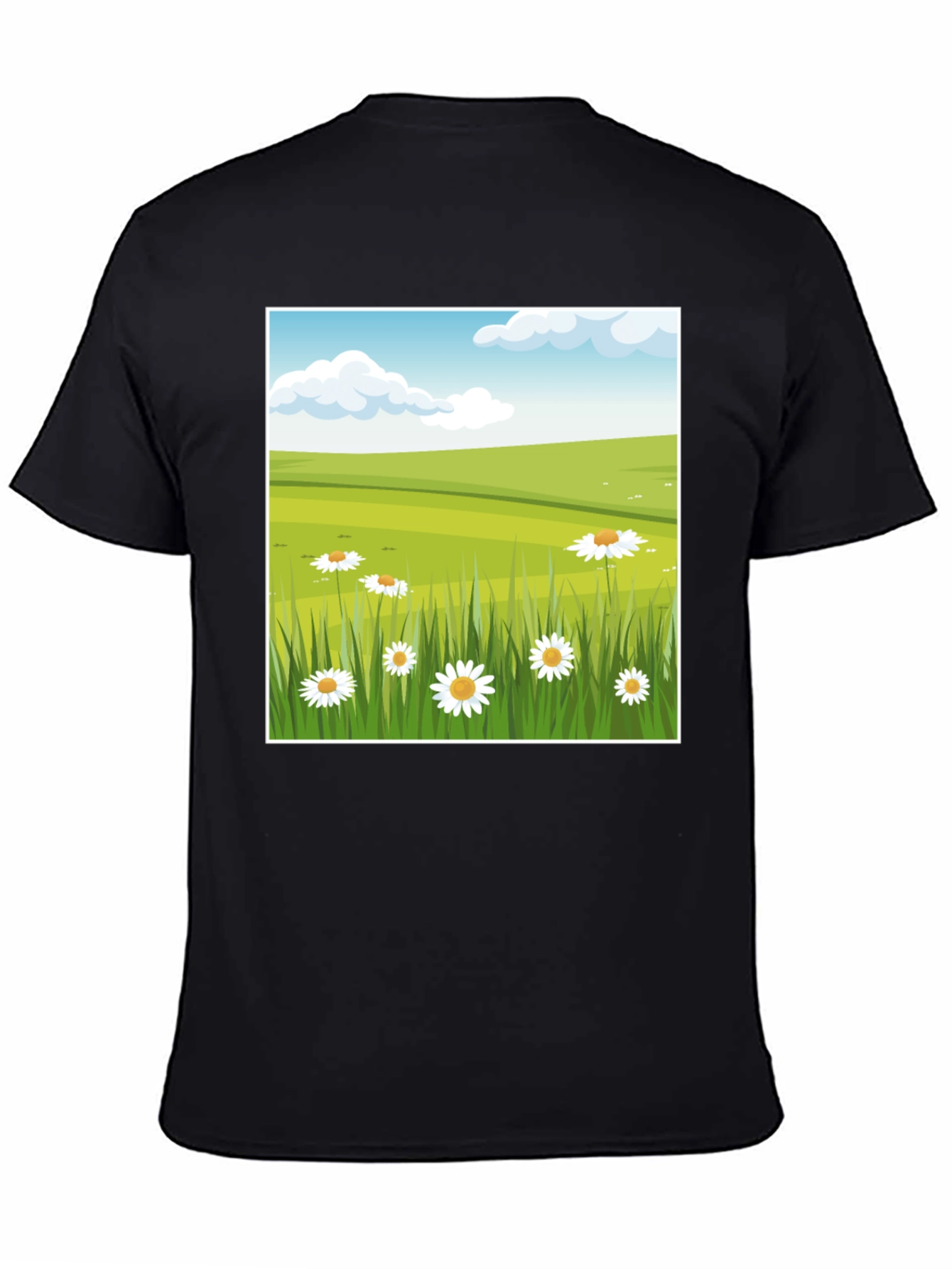 Meadow Scene Graphic Tee