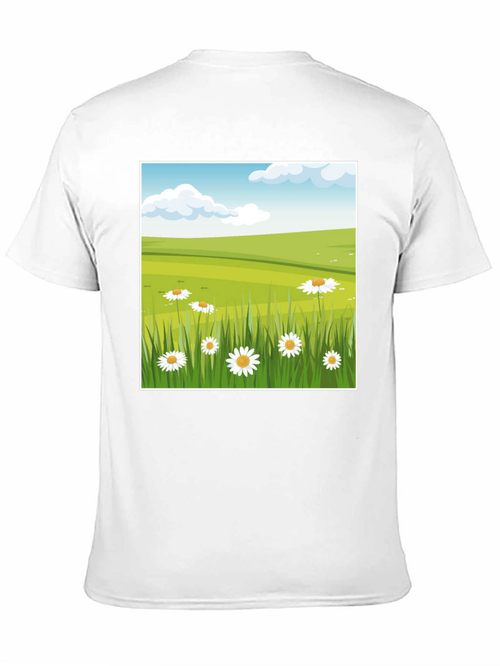 Meadow Scene Graphic Tee