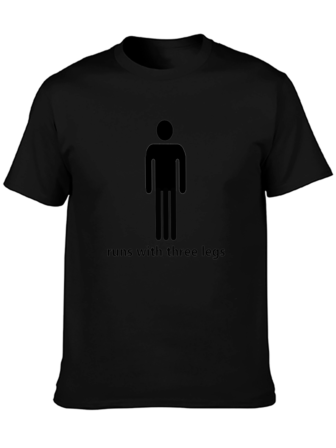 Runs With Three Legs Graphic Tee